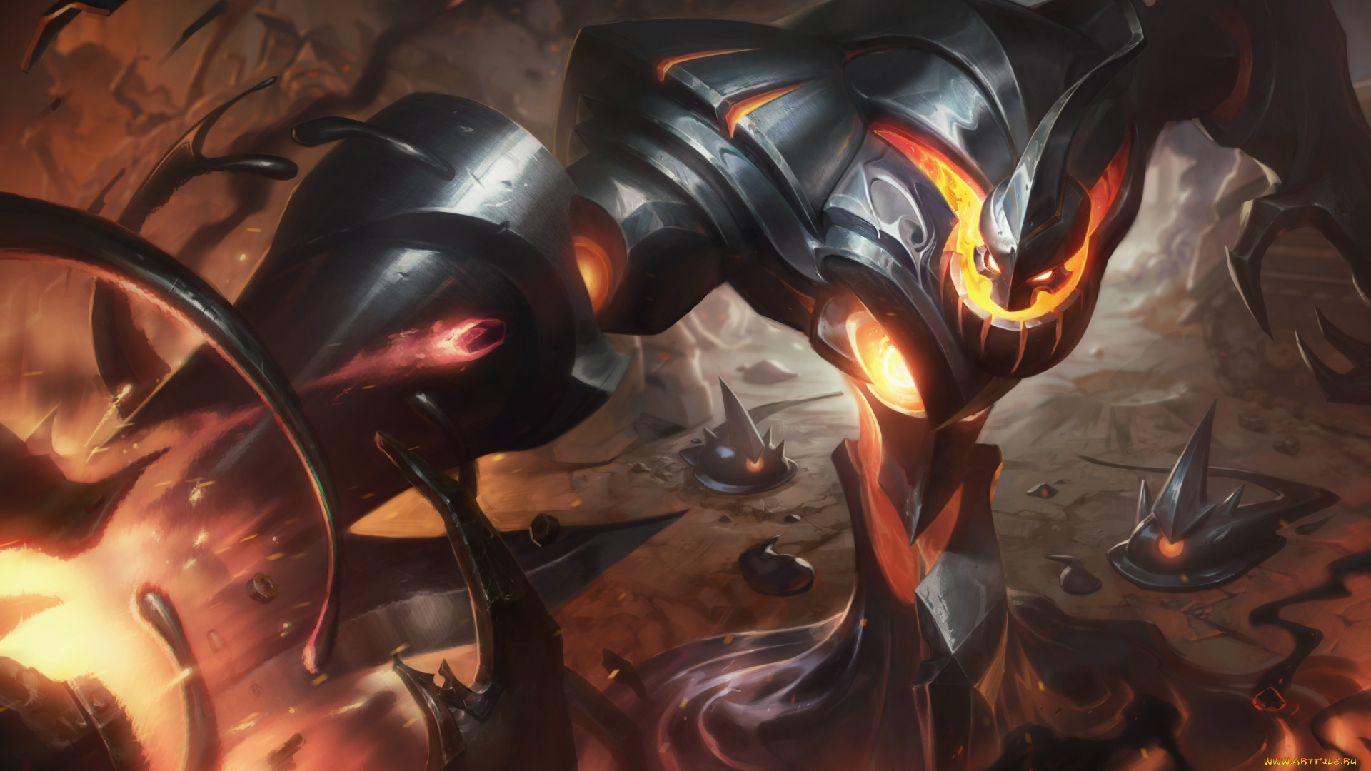 видео, игры, league, of, legends, zac