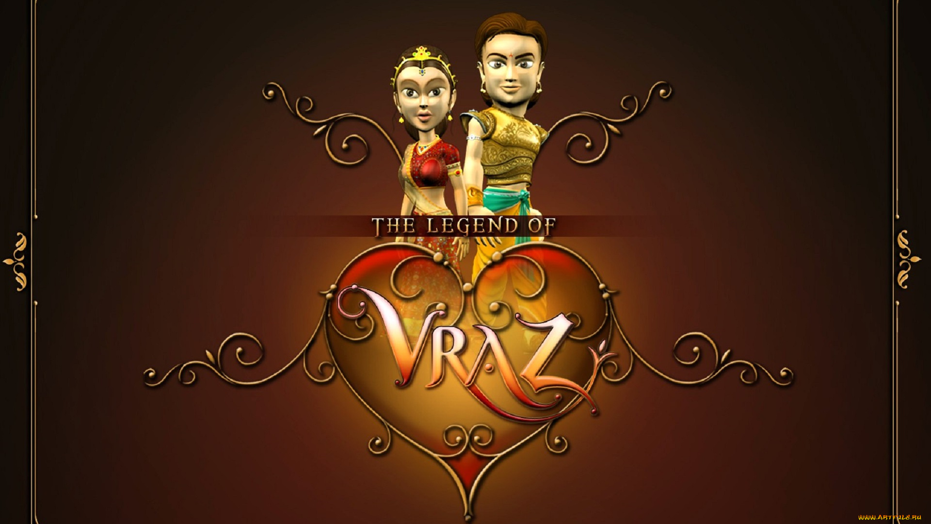 видео, игры, the, legend, of, vraz, персонажи, сердечко