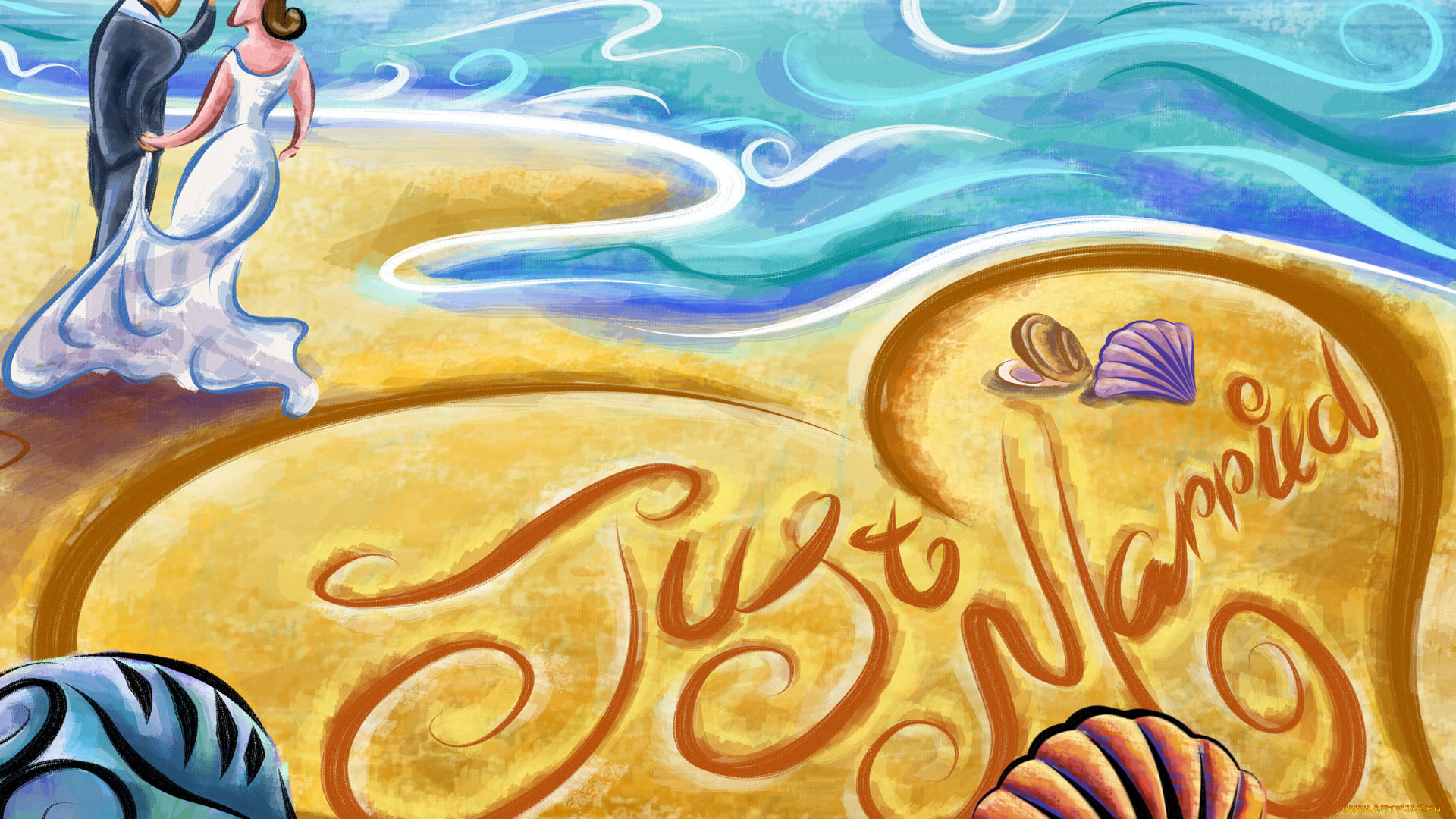 рисованные, люди