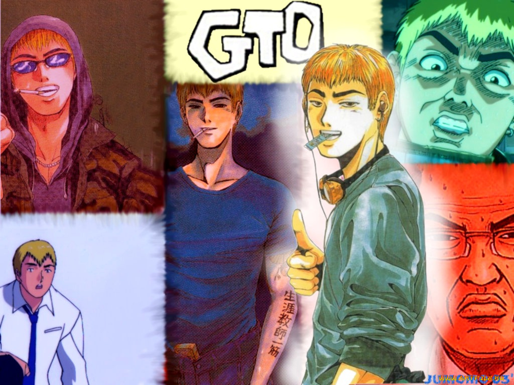 аниме, gto