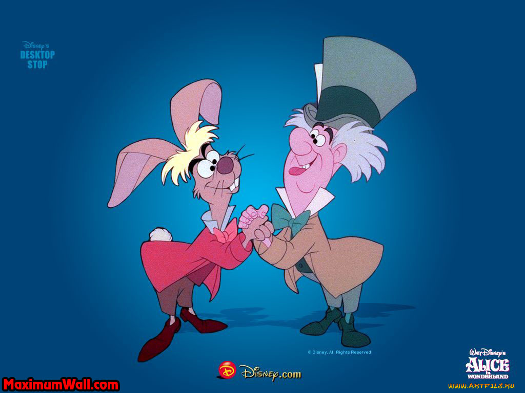 мультфильмы, alice, in, wonderland