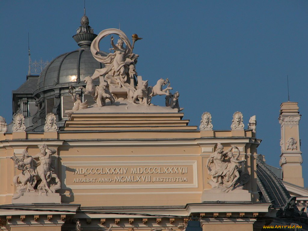 одесса, разное, элементы, архитектуры