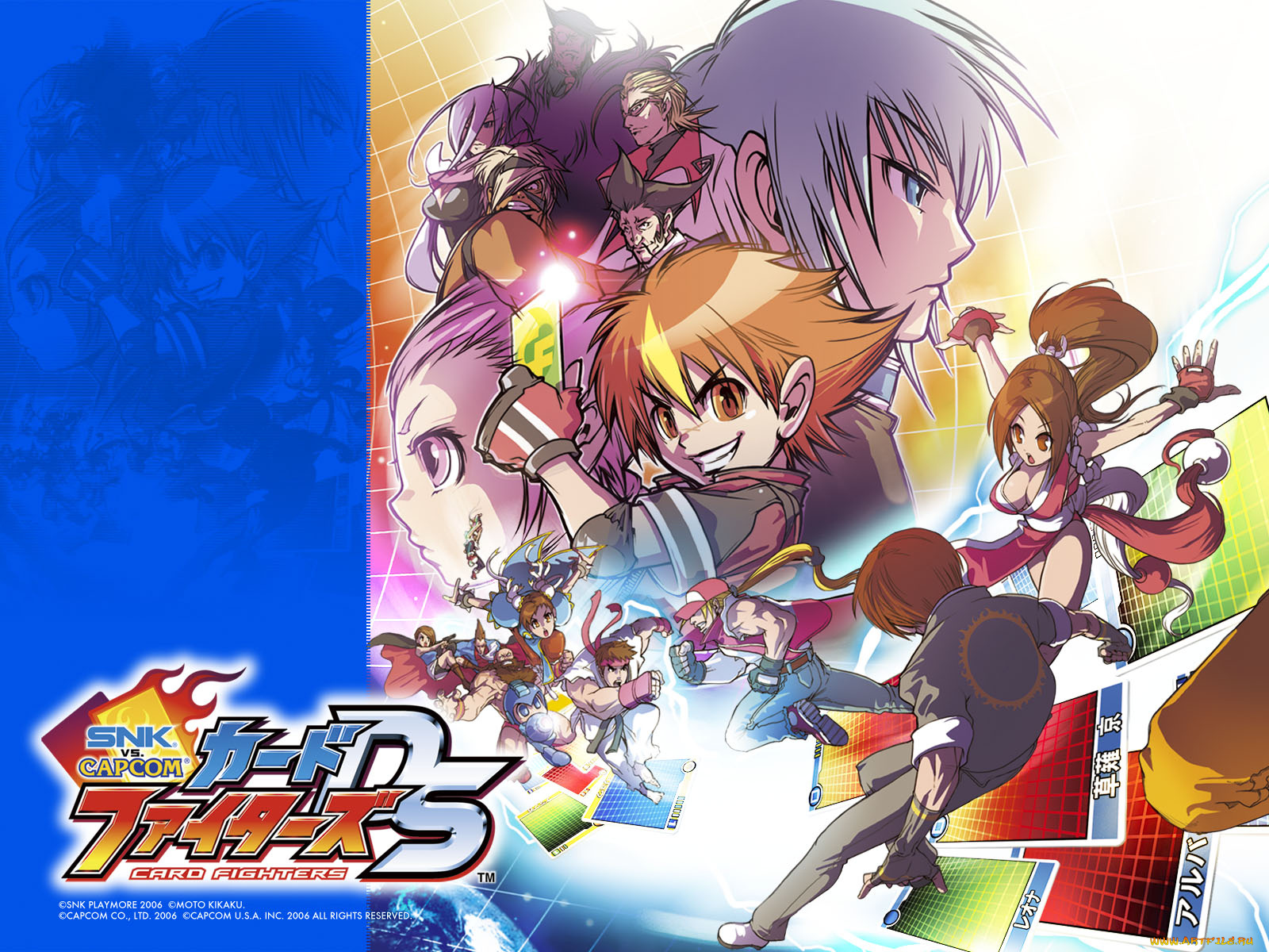 snk, vs, capcom, card, fighters, ds, видео, игры