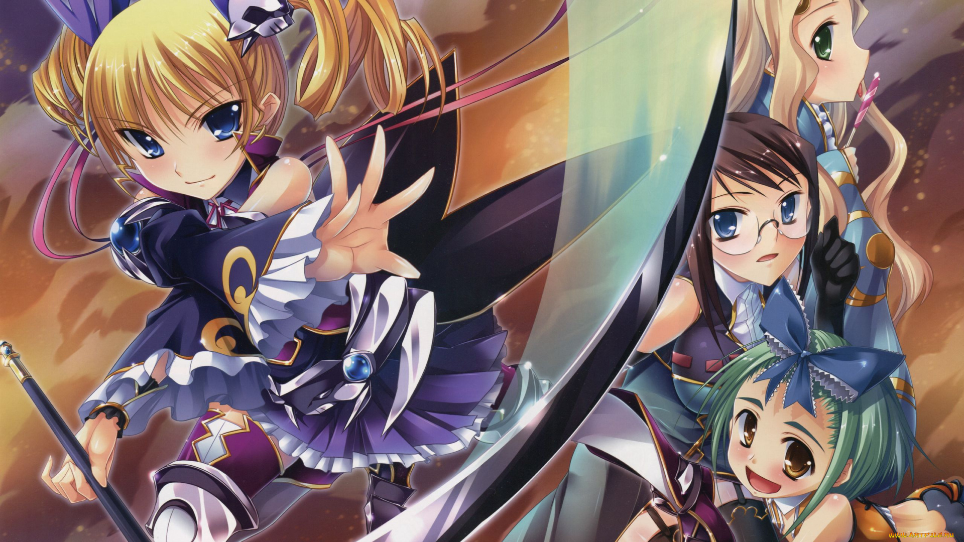 аниме, koihime, musou