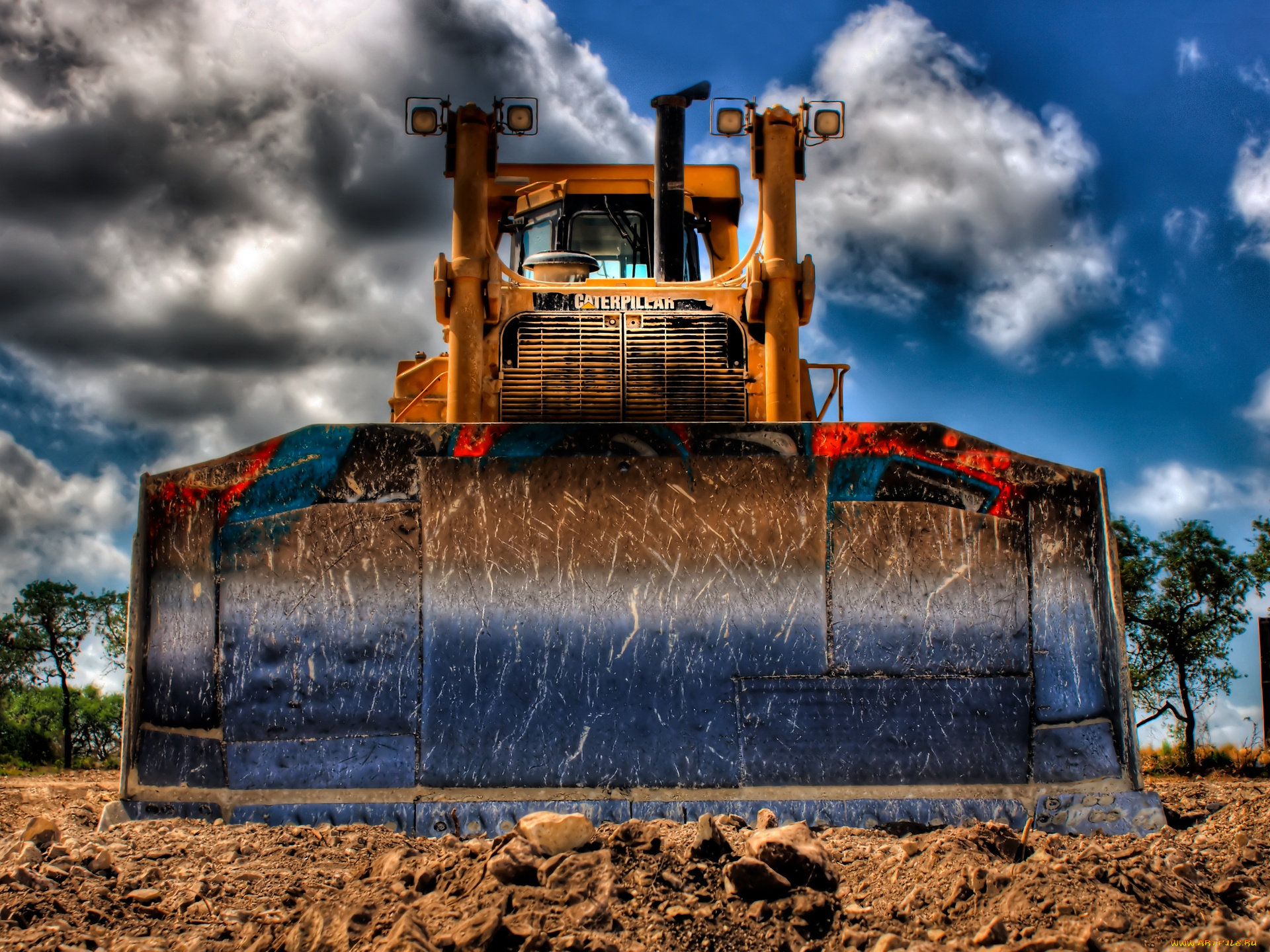 техника, бульдозеры