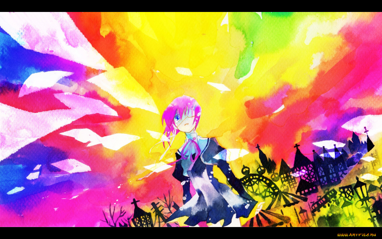 аниме, ef, tale, of, memories