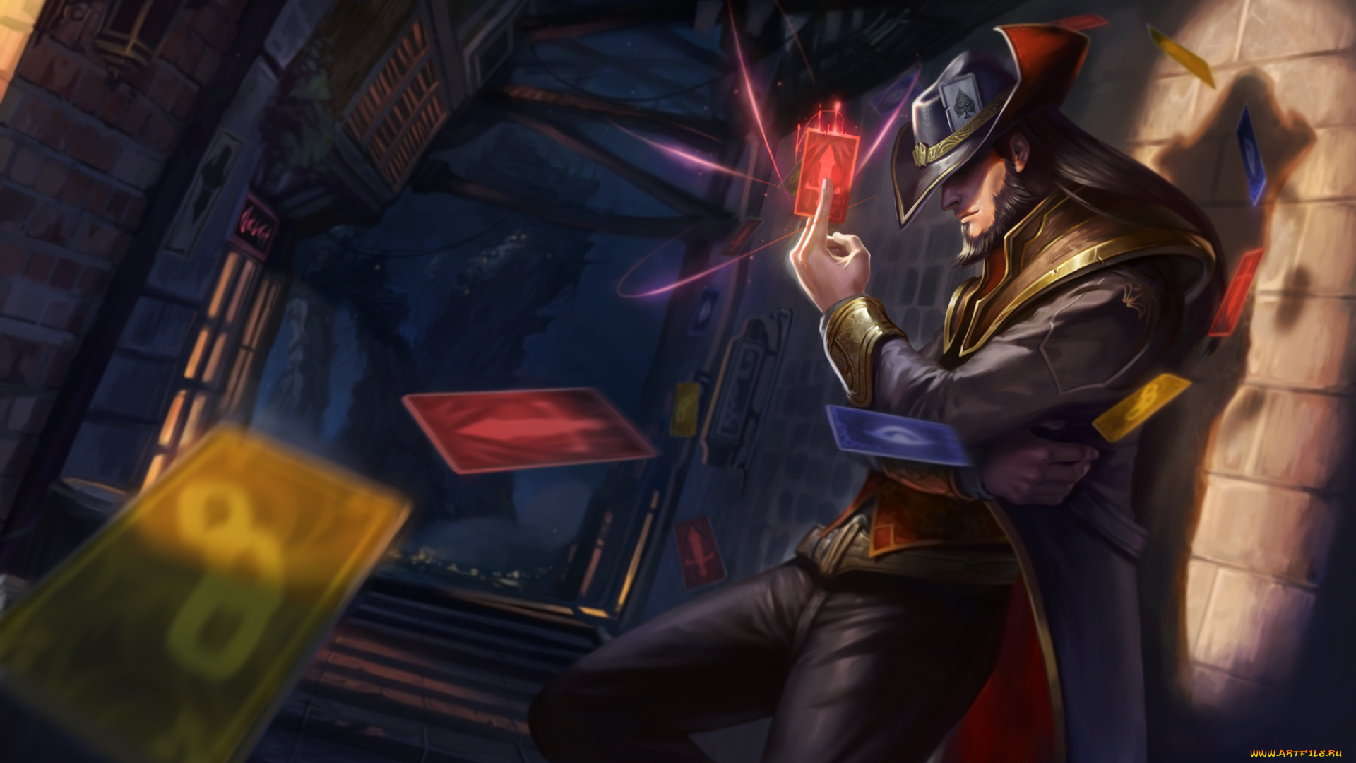 league, of, legends, видео, игры, игра, twisted, fate