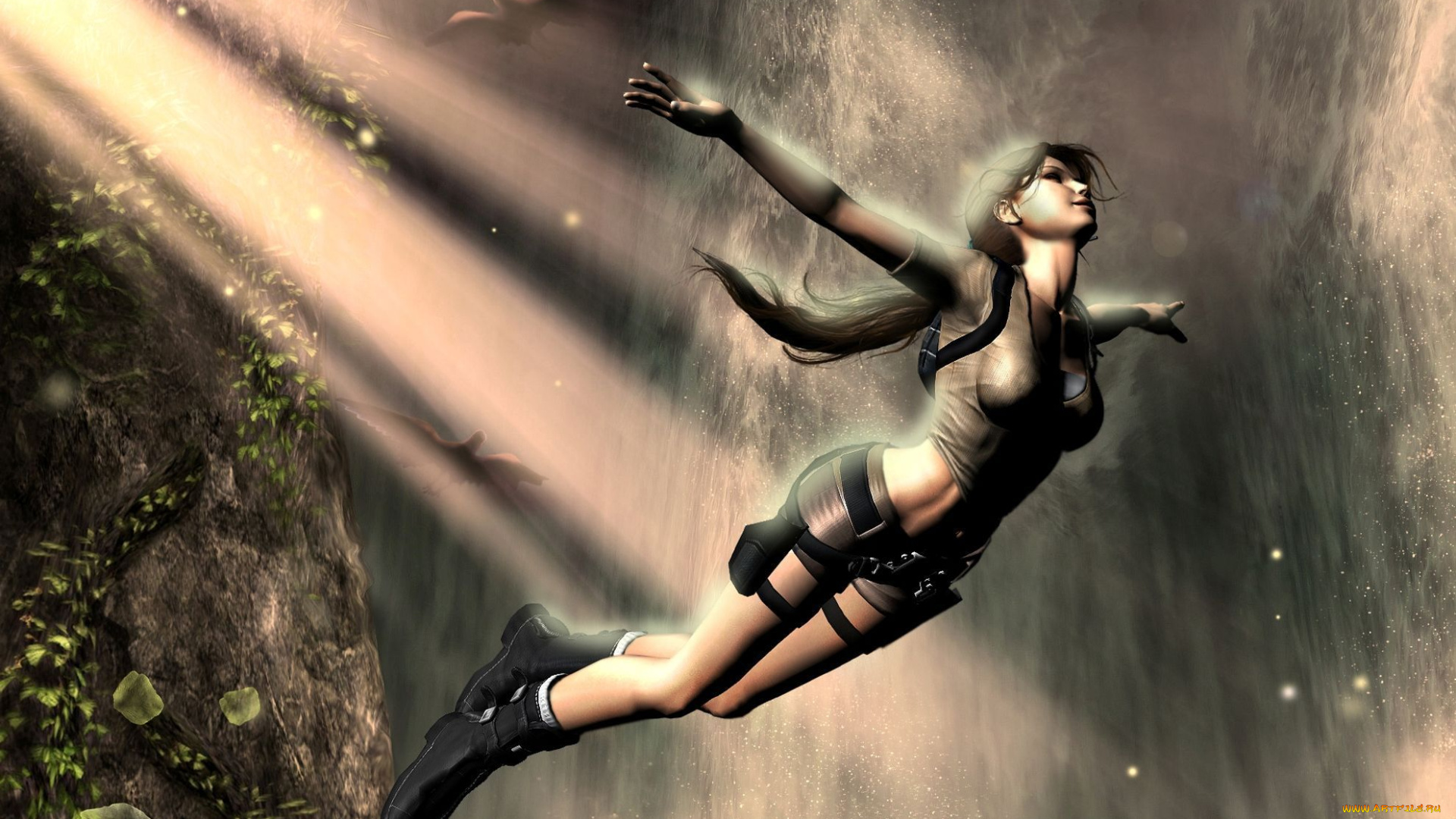 tomb, raider, legend, видео, игры, лара, крофт