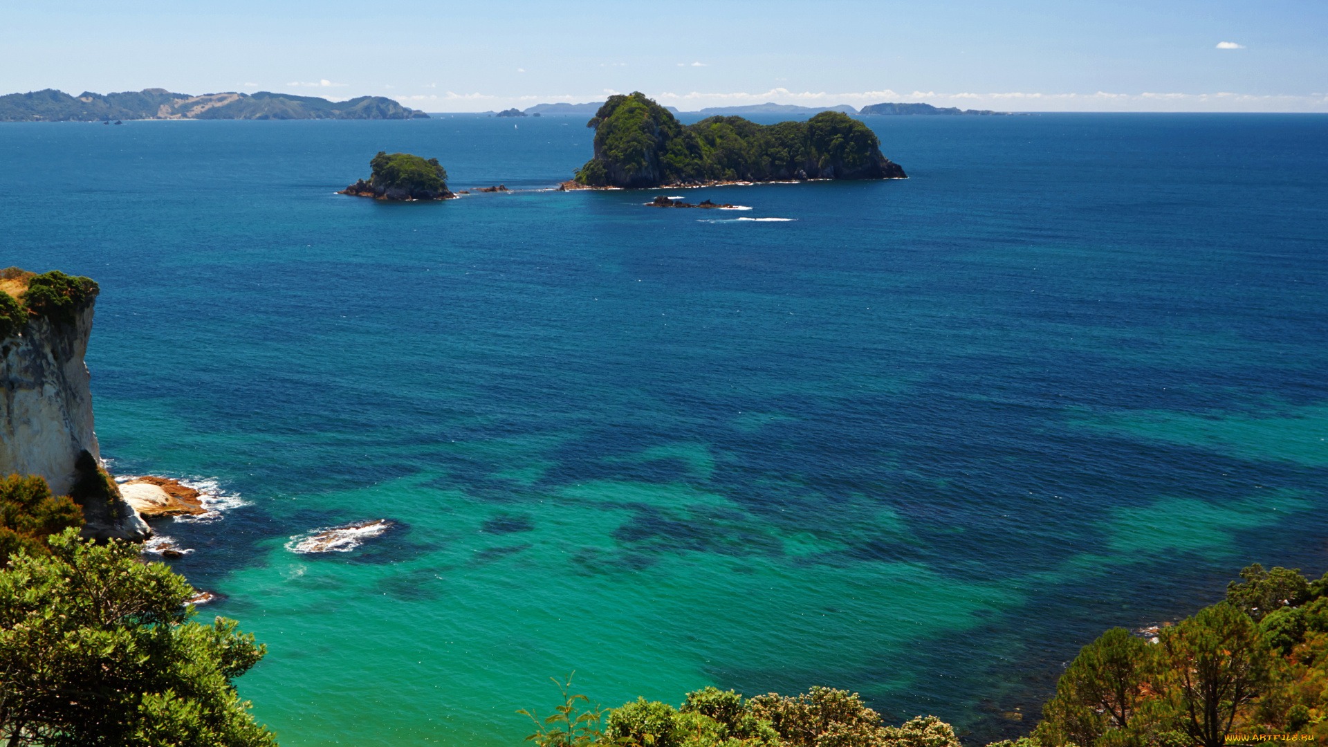 cathedral, cove, new, zealand, природа, побережье, море