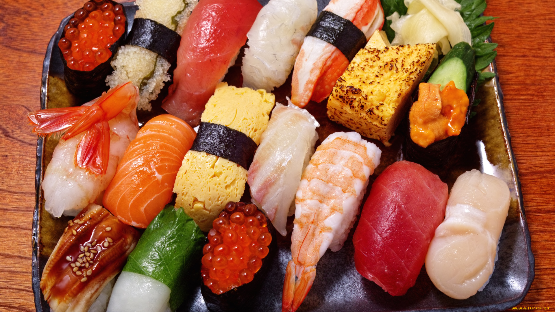 еда, рыба, морепродукты, суши, роллы