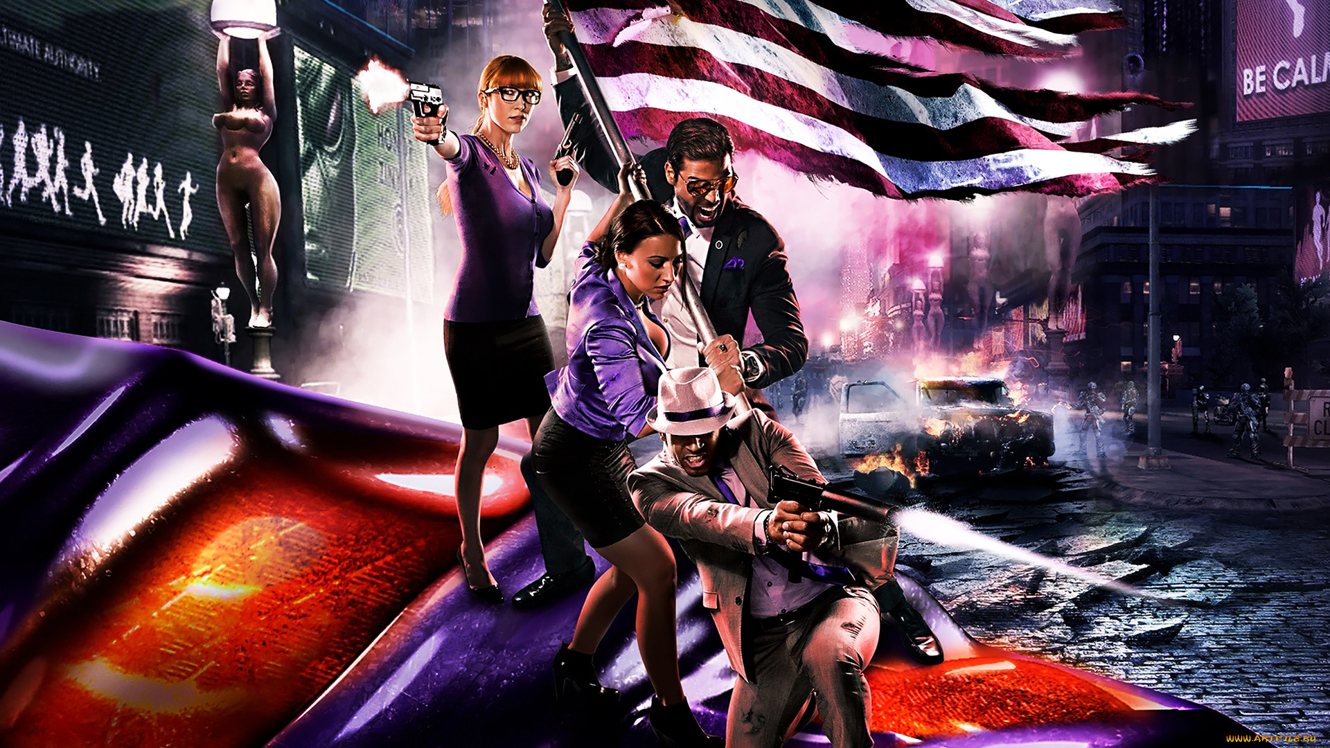 saints, row, видео, игры, iv, персонажи