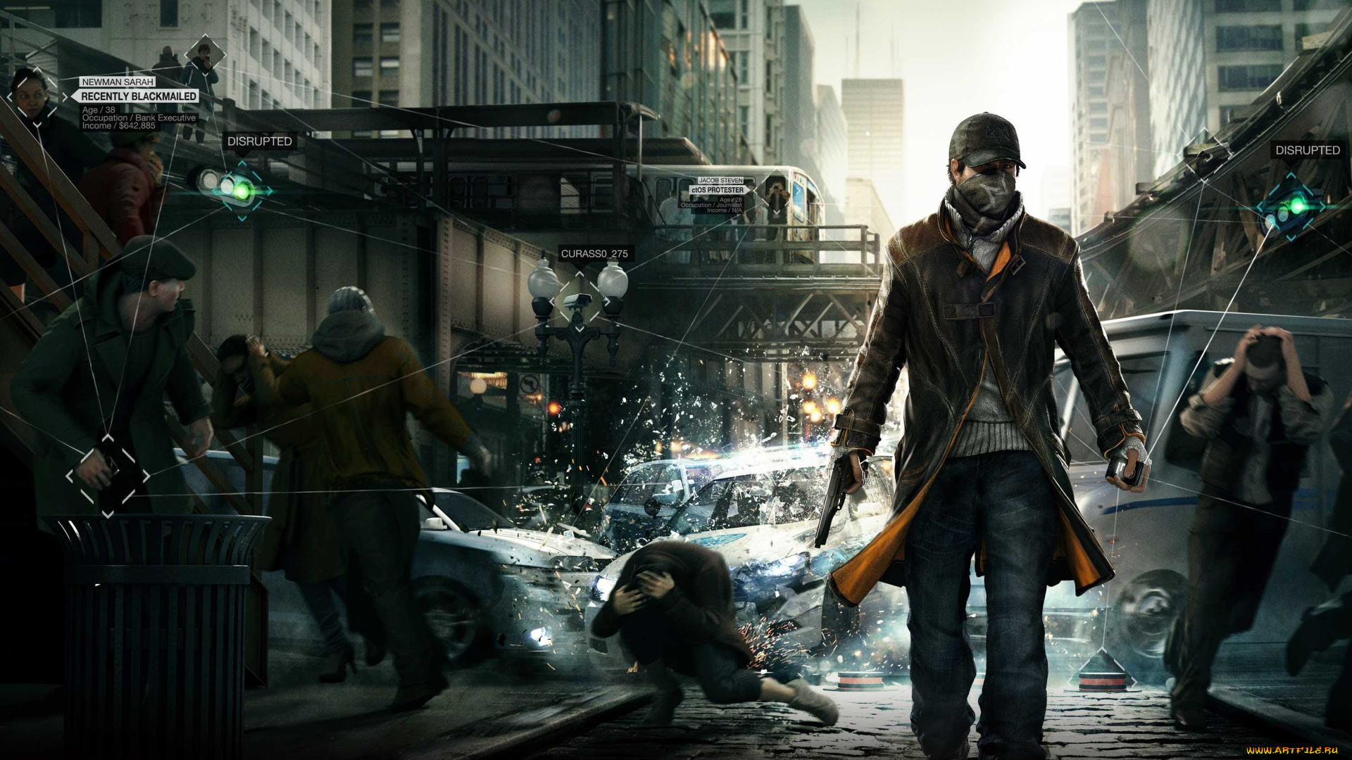 watch, dogs, видео, игры, улица