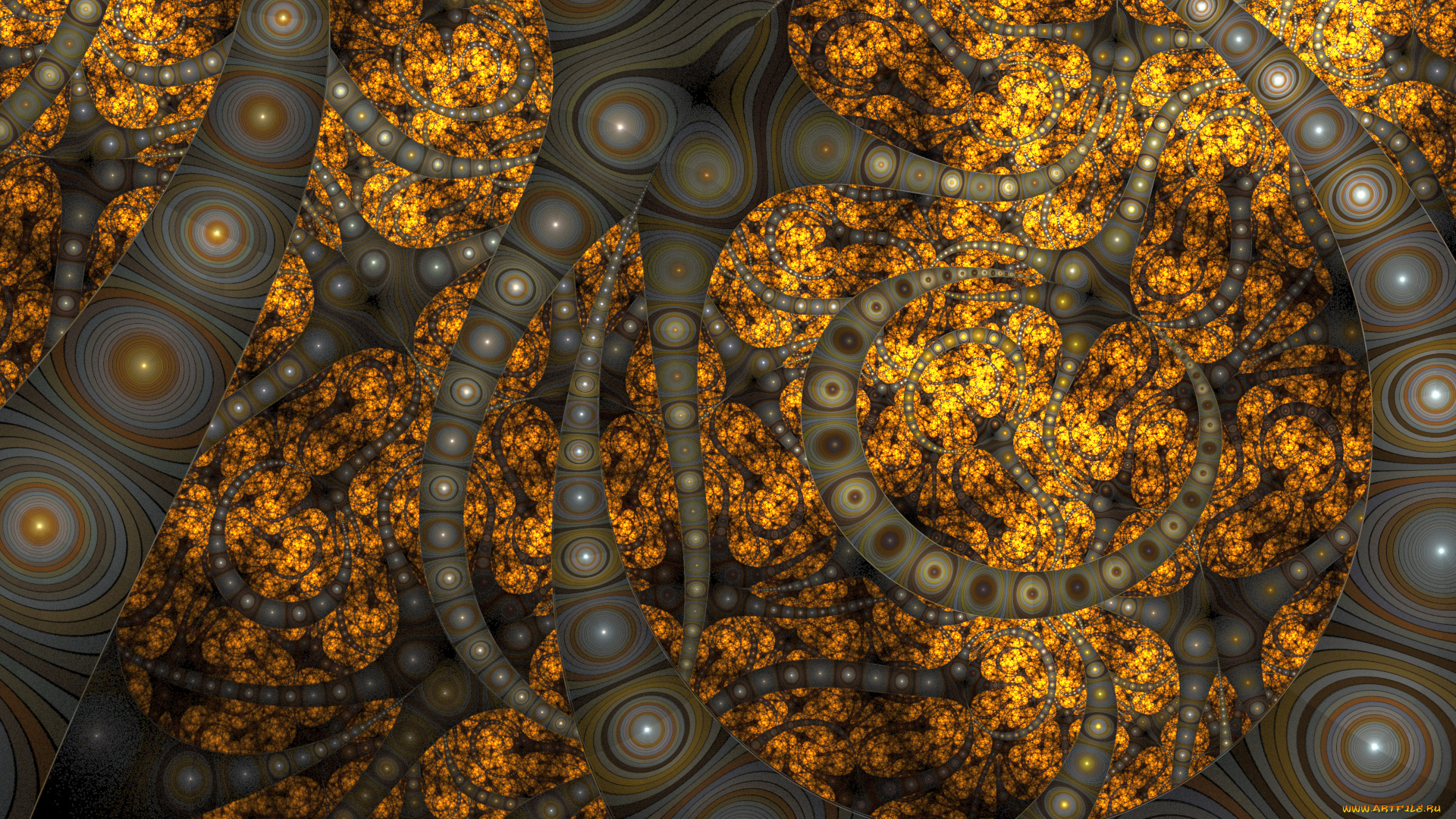 3д, графика, фракталы, , fractal, цвета, фон, узор