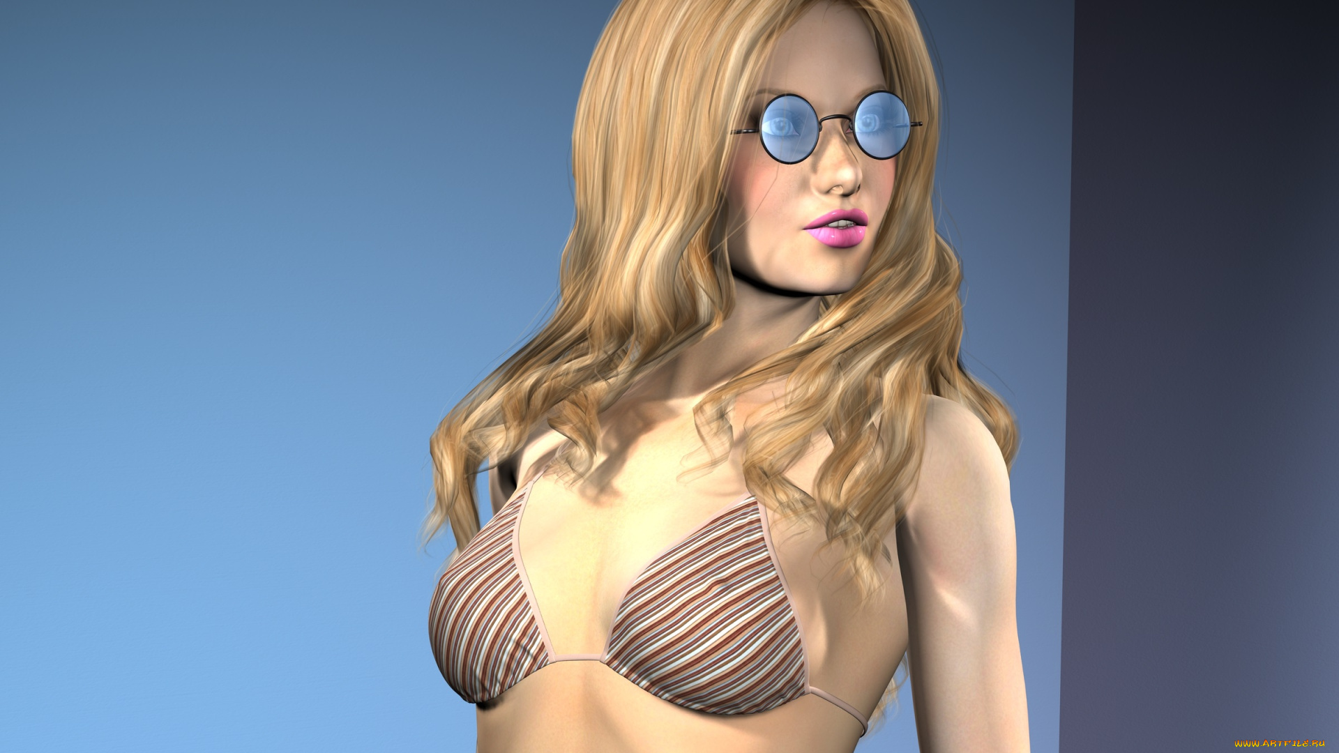 3д, графика, люди, , people, фон, взгляд, девушка