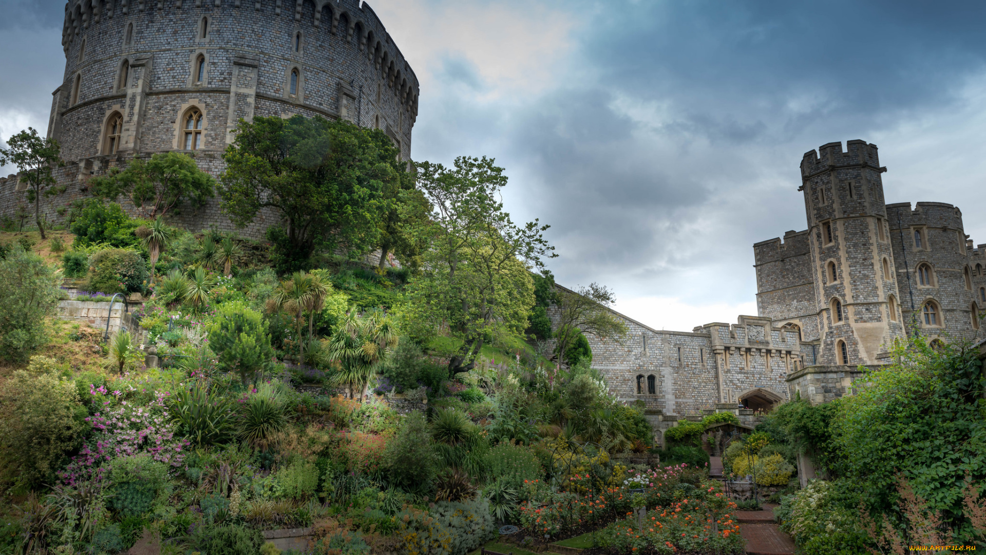 города, -, дворцы, , замки, , крепости, башни, замок, стены, лес