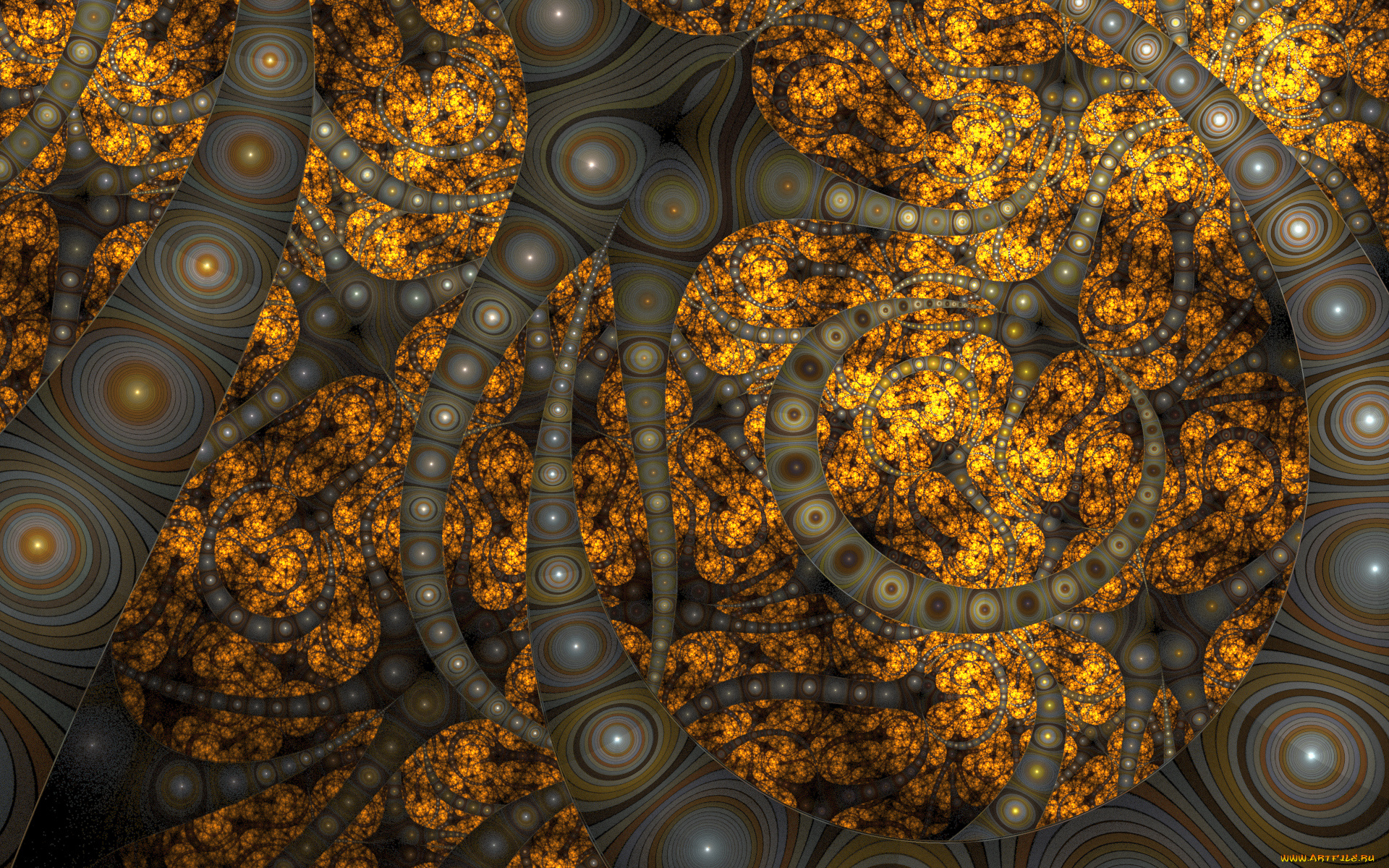 3д, графика, фракталы, , fractal, цвета, фон, узор