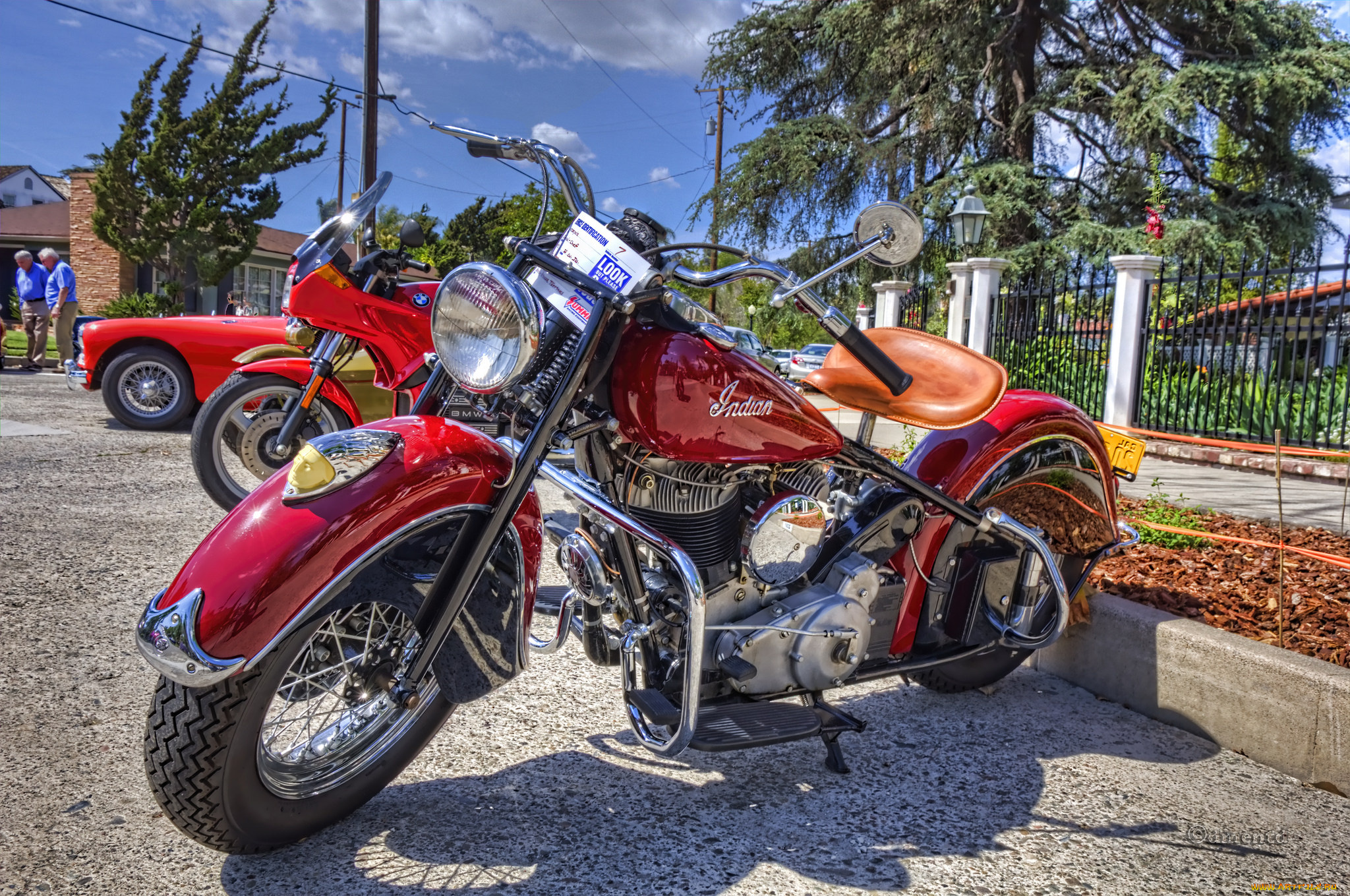 мотоциклы, indian, байк