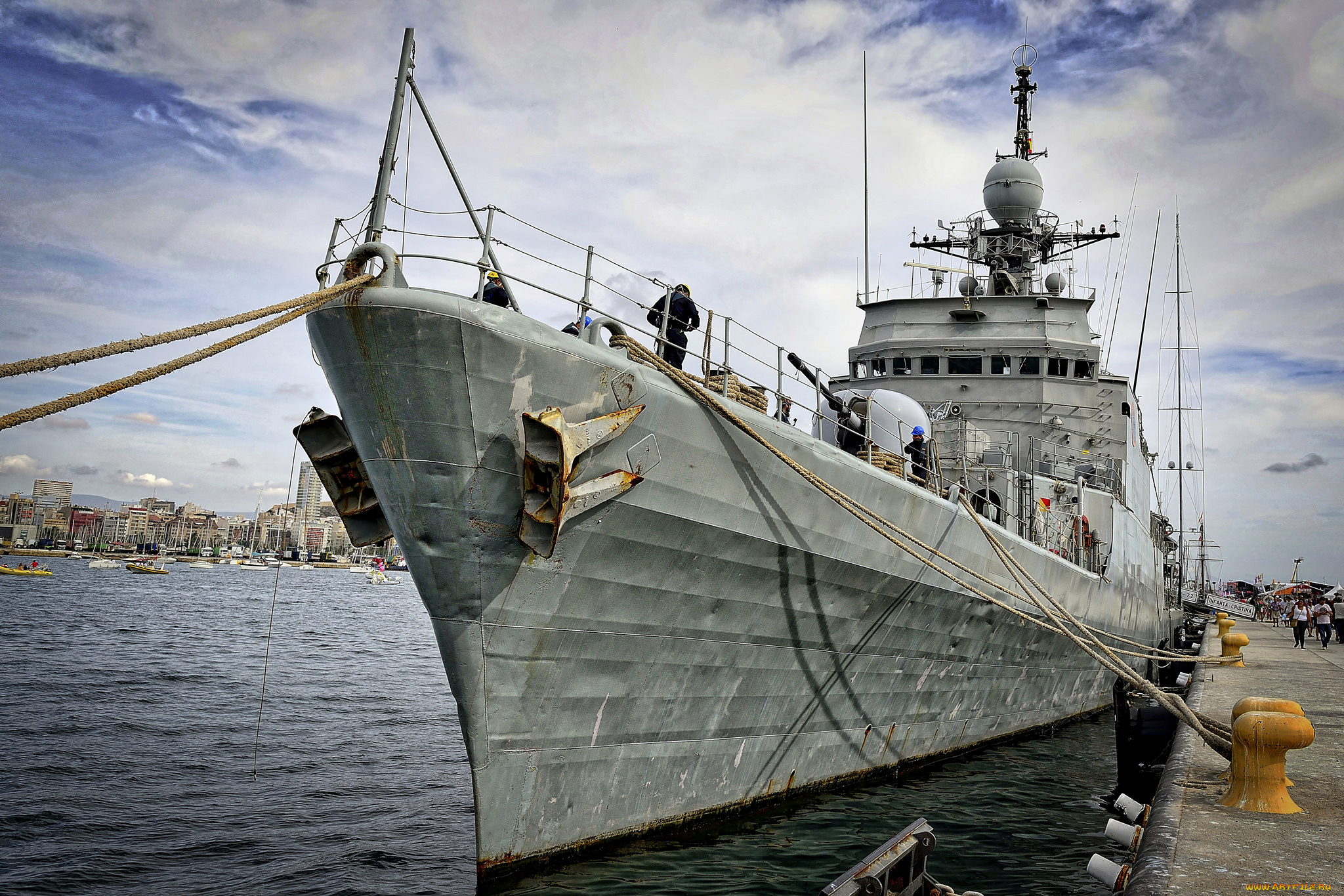 корабли, крейсеры, , линкоры, , эсминцы, швартовы, причал, корабль