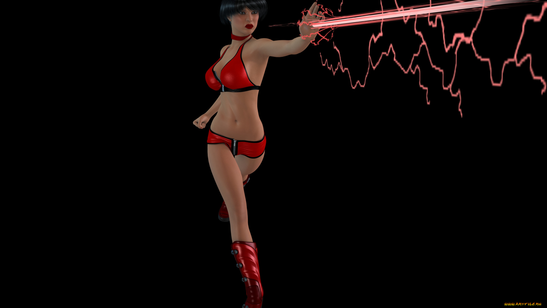 3д, графика, фантазия, , fantasy, магия, фон, взгляд, девушка