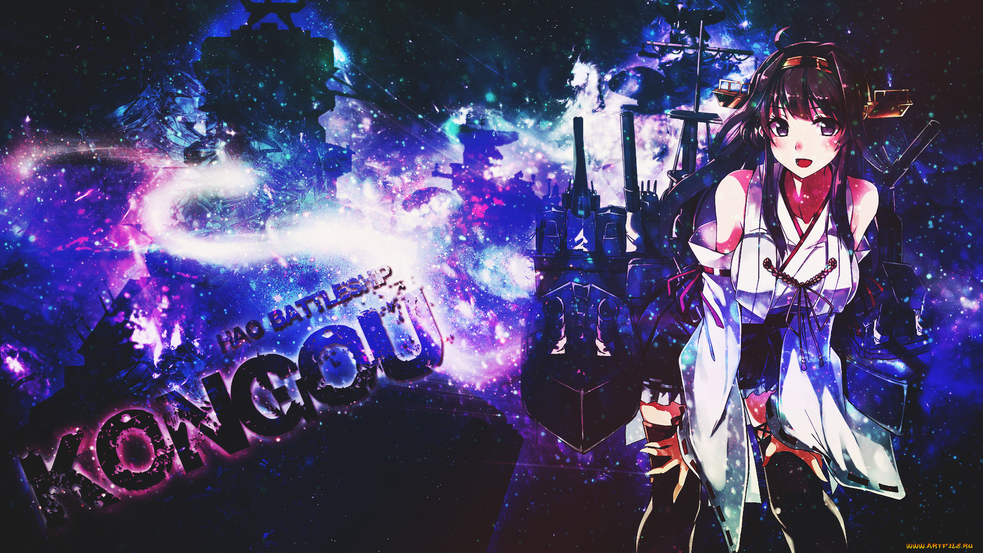 аниме, kantai, collection, арт, dinocojv, девушка