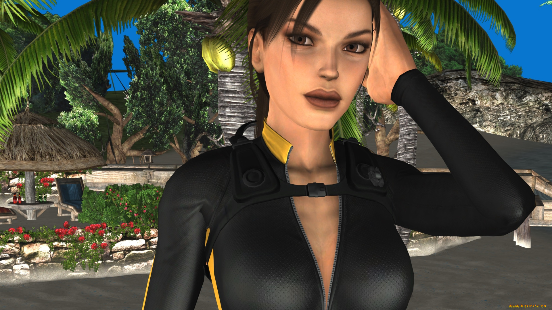 3д, графика, люди, , people, девушка, взгляд, фон