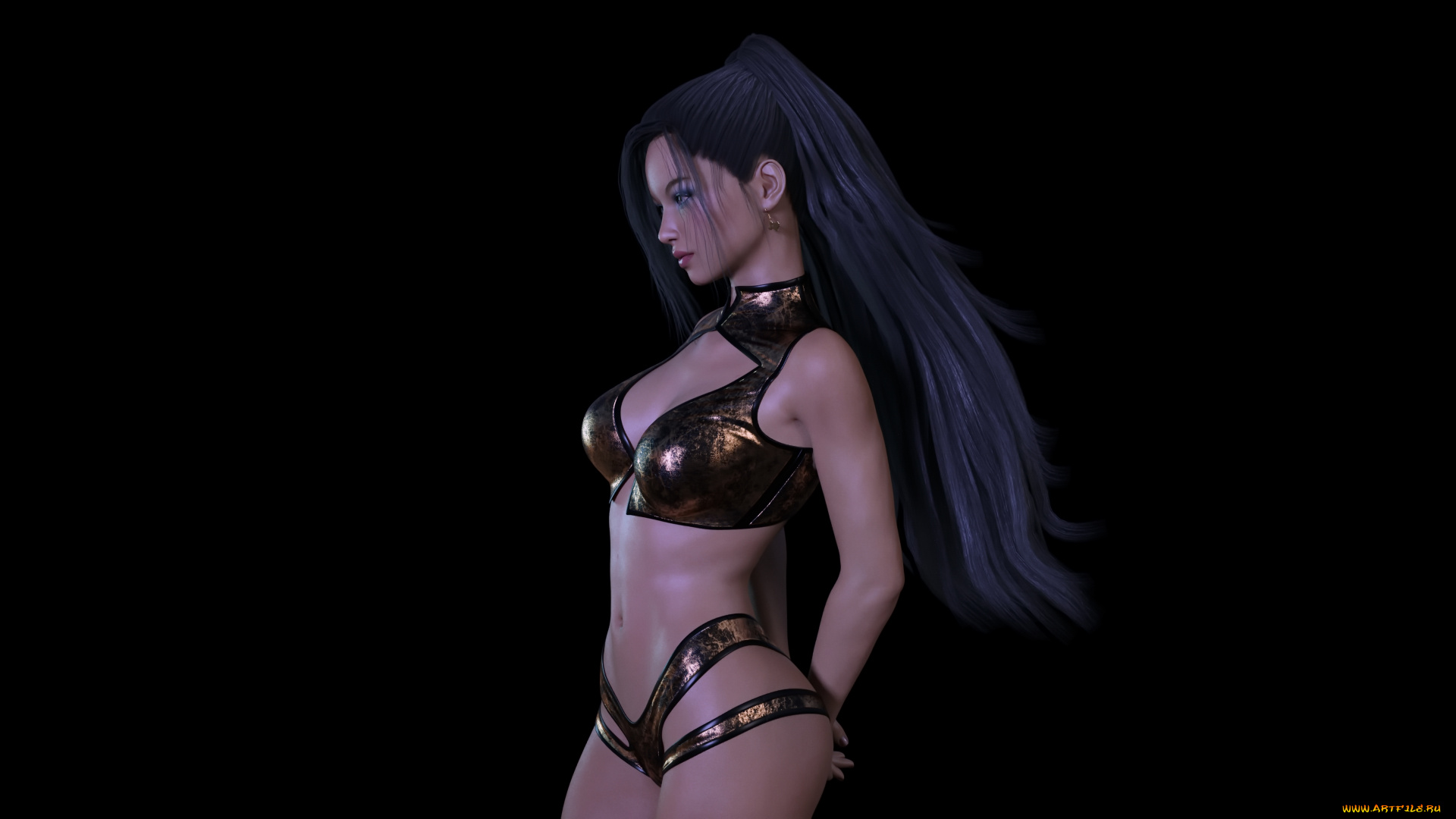 3д, графика, люди, , people, фон, взгляд, девушка