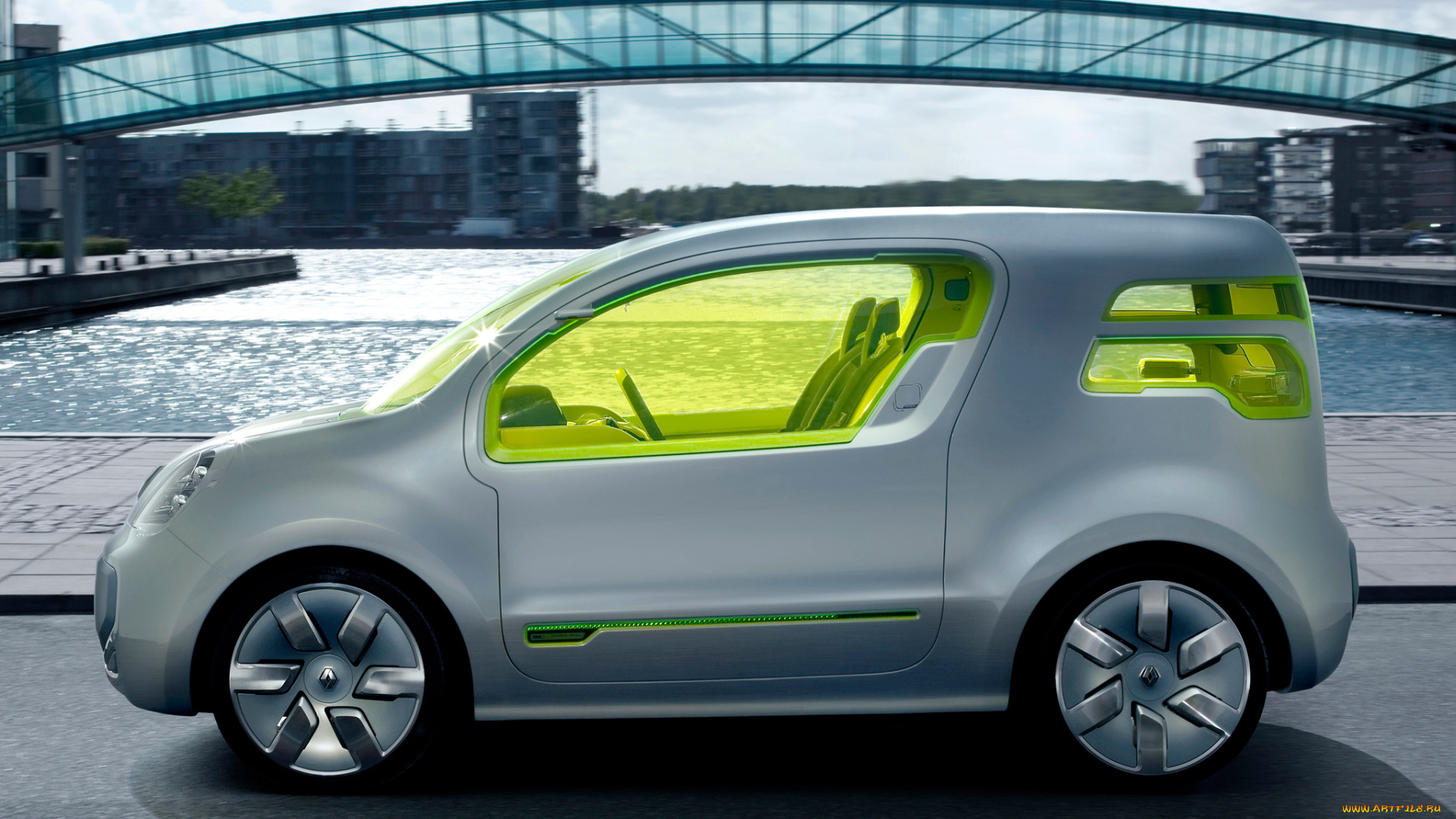 renault, z, e, concept, 2008, автомобили, renault, z, e, concept, 2008