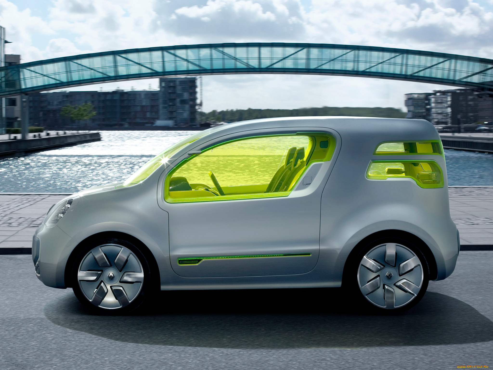 renault, z, e, concept, 2008, автомобили, renault, z, e, concept, 2008