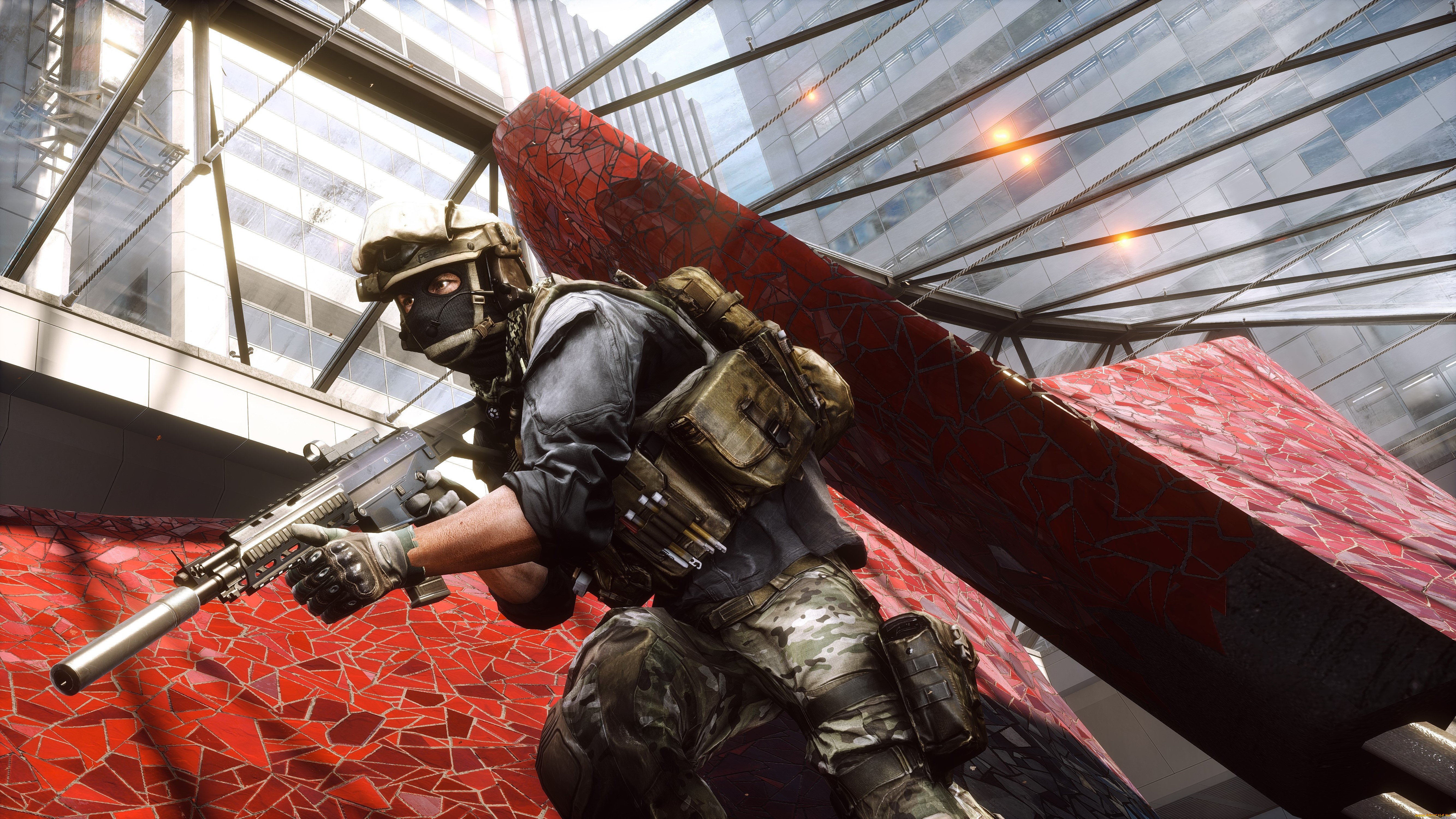 видео, игры, battlefield, 4, оружие, солдат