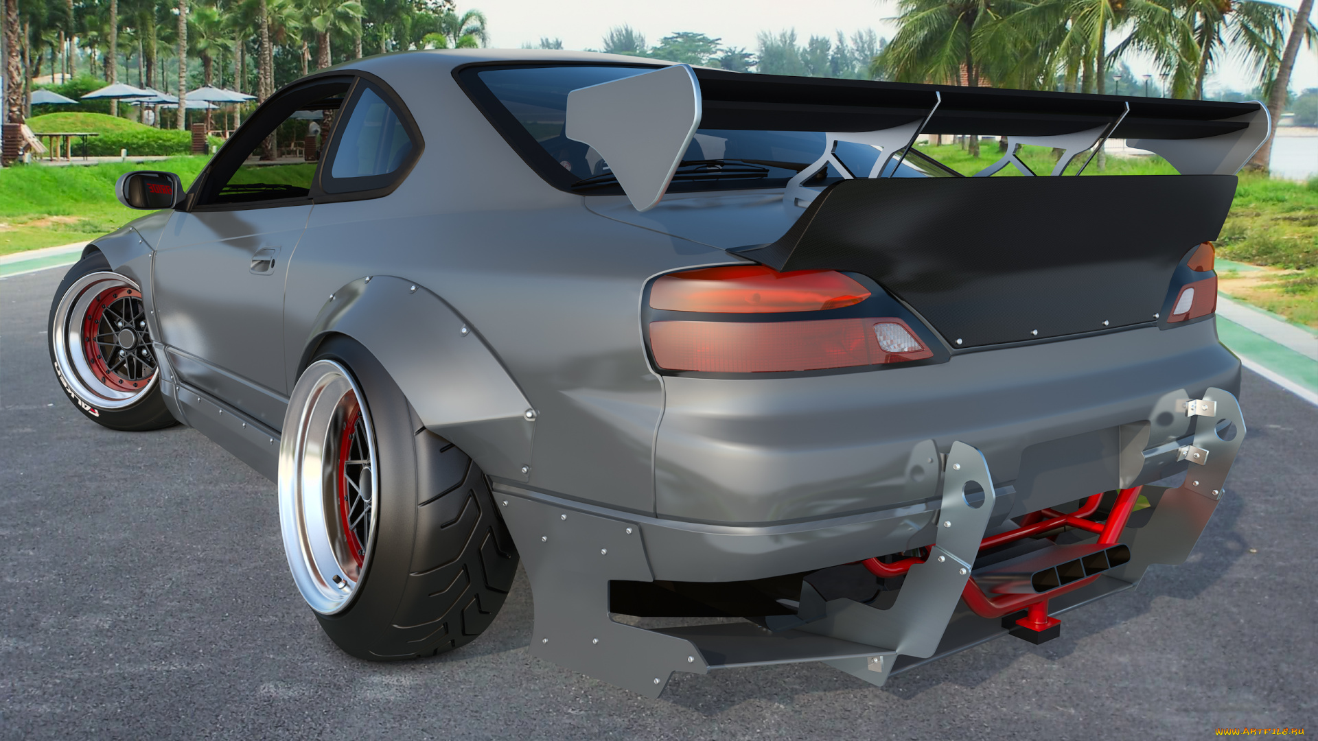 автомобили, 3д, автомобиль, фон