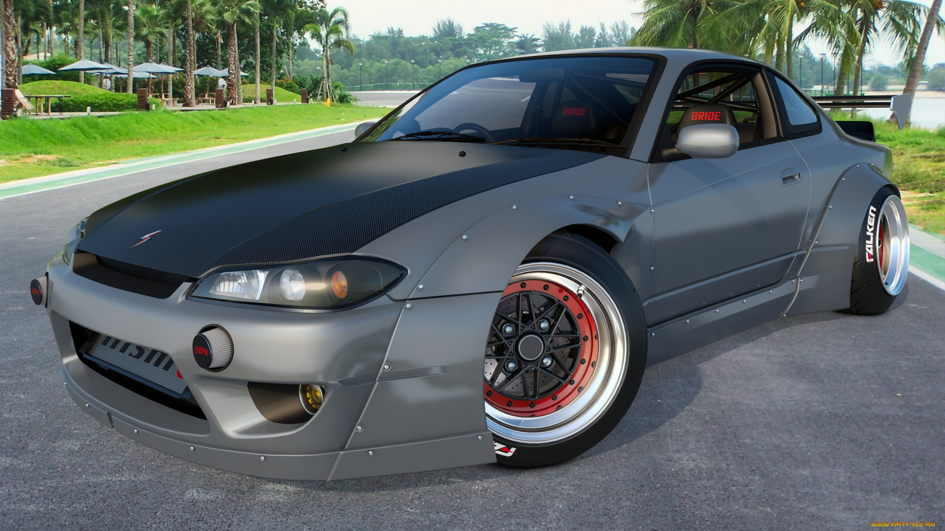 автомобили, 3д, автомобиль, фон