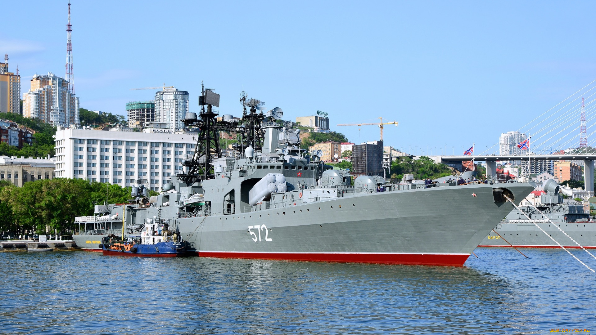 корабли, крейсеры, , линкоры, , эсминцы, вмф, владивосток, корабль, адмирал, виноградов, противолодочный, большой, проект, 1155