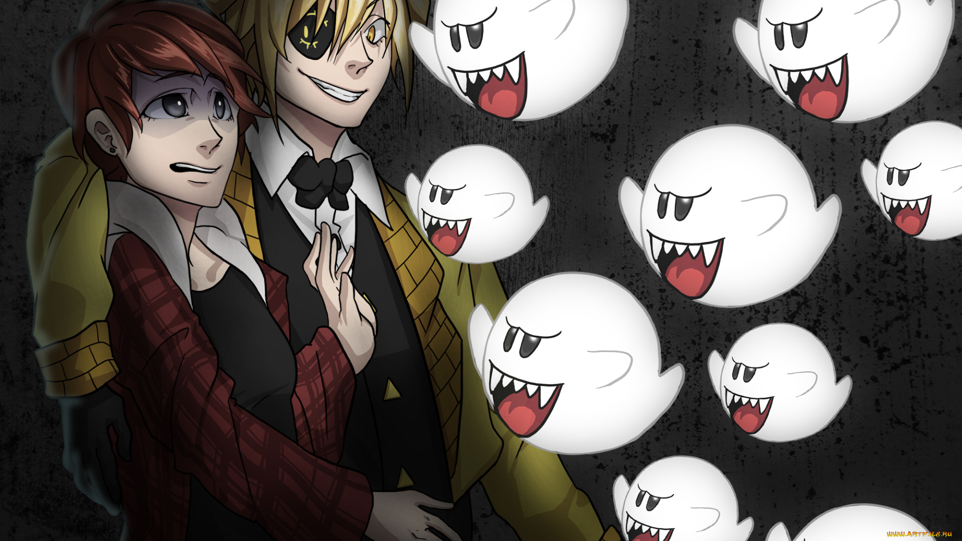 мультфильмы, gravity, falls, билл, диппер