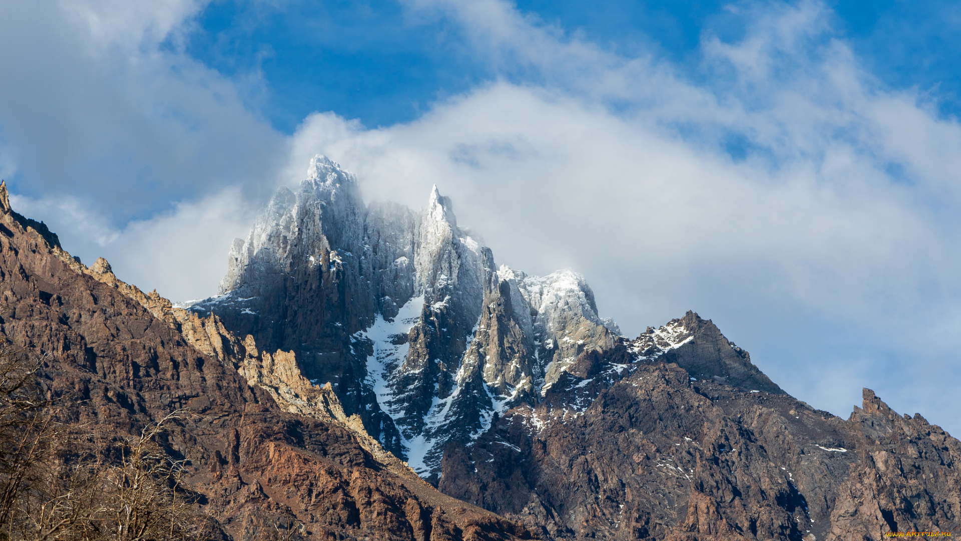 природа, горы, простор