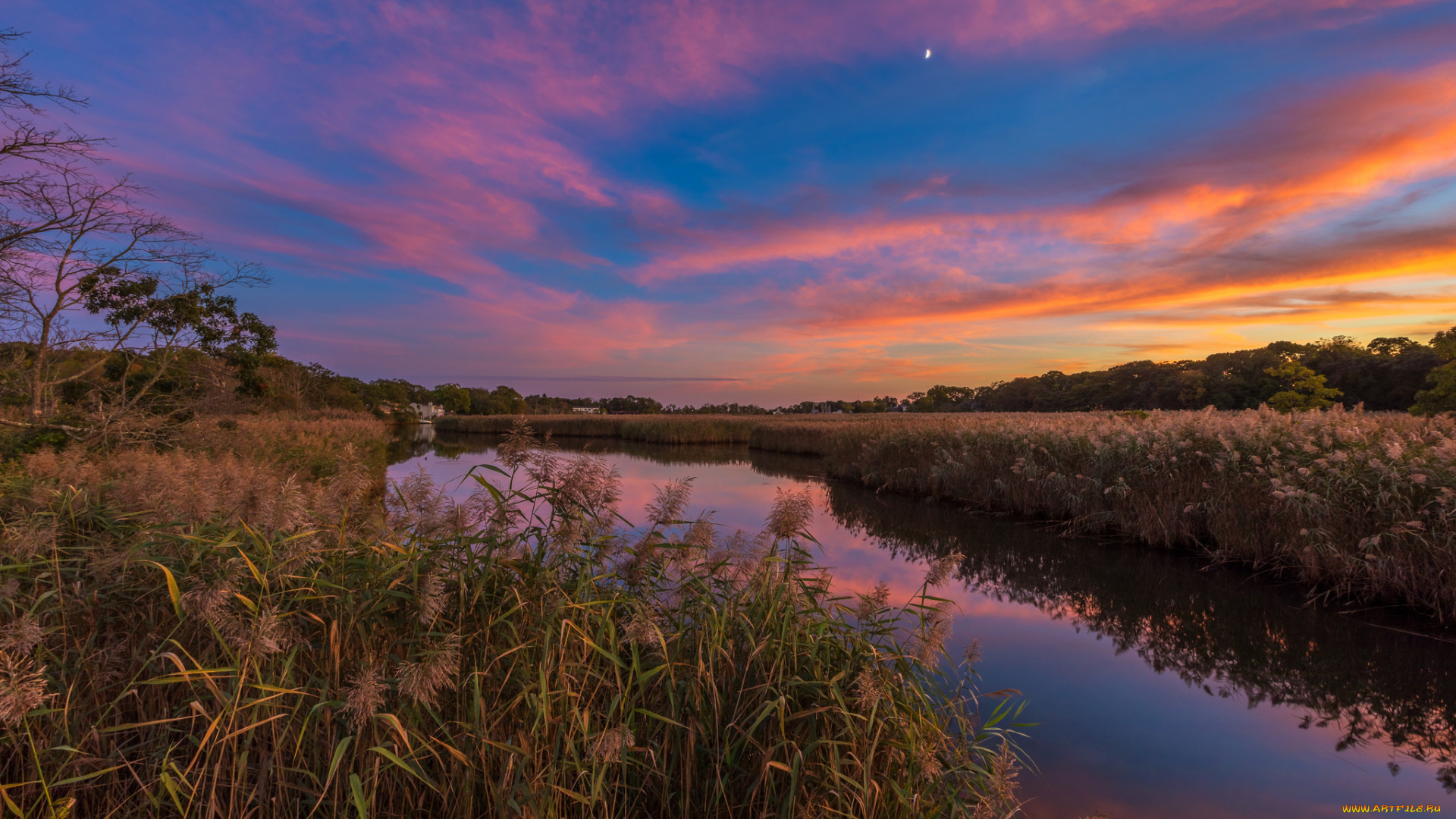 природа, реки, озера, простор