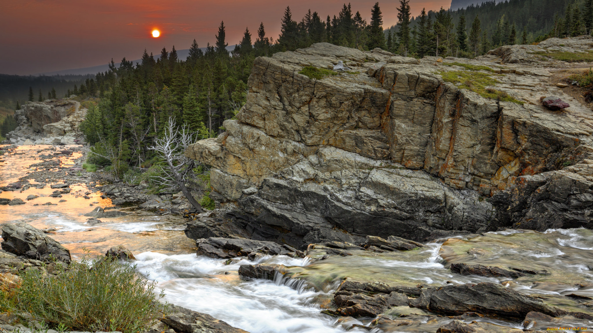 природа, реки, озера, простор