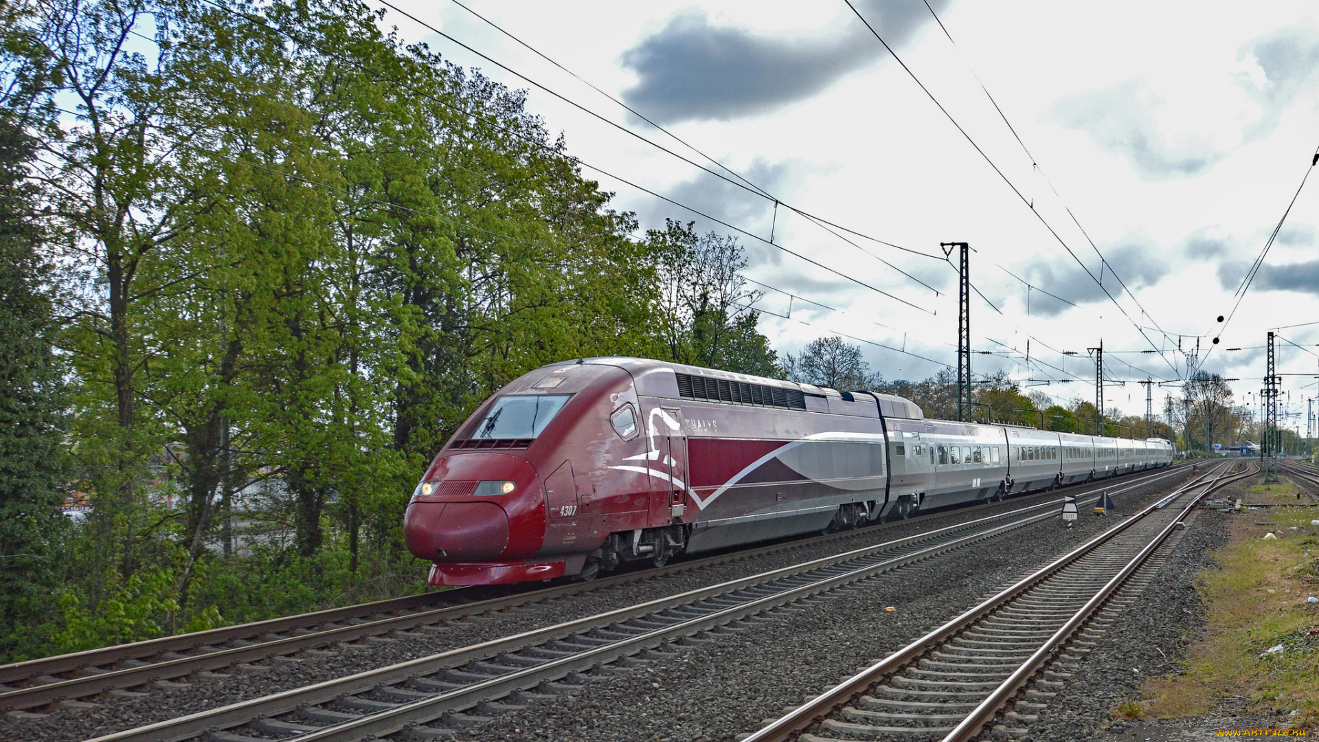 техника, электровозы, локомотив, состав