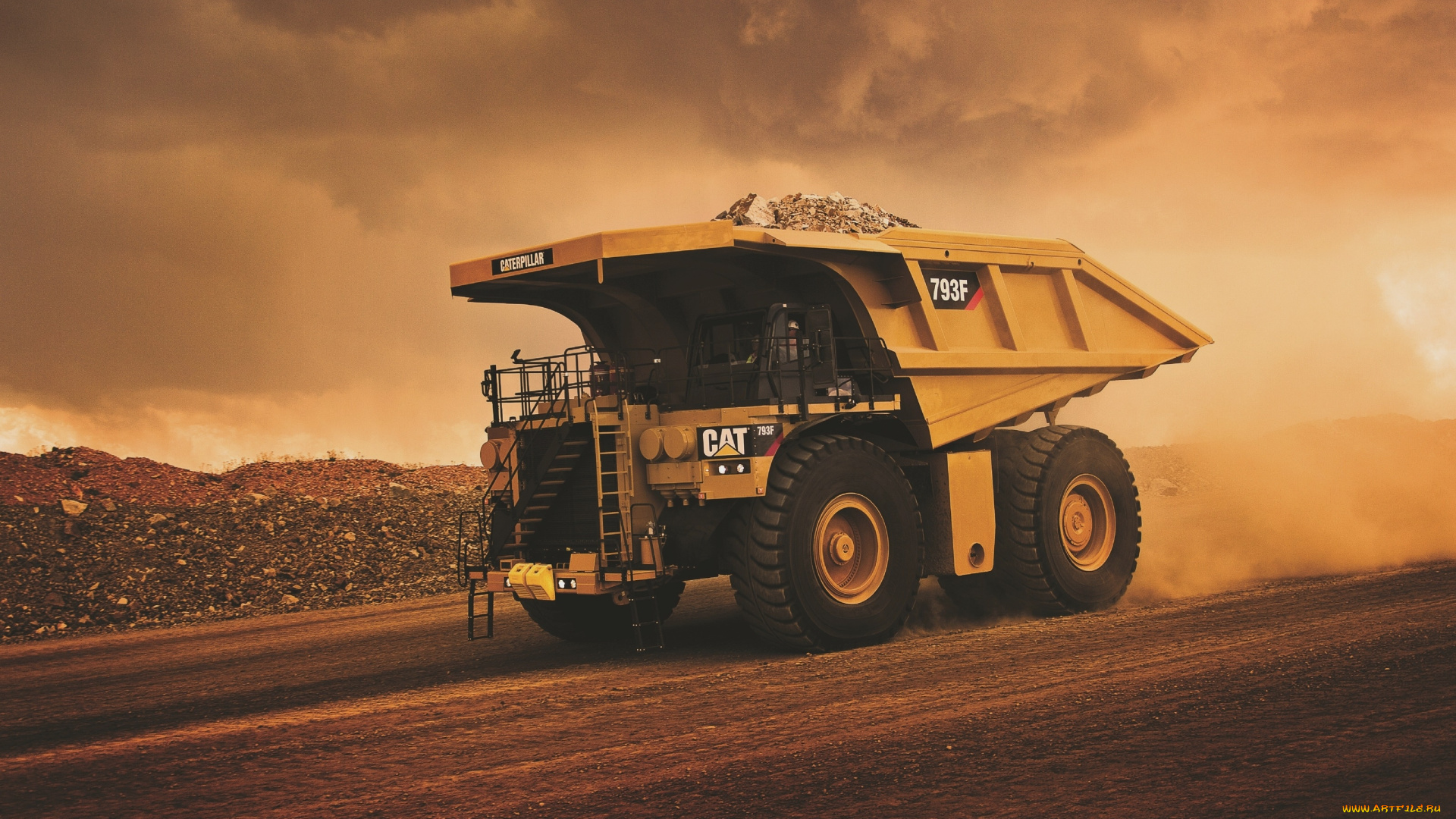 техника, строительная, техника, caterpillar