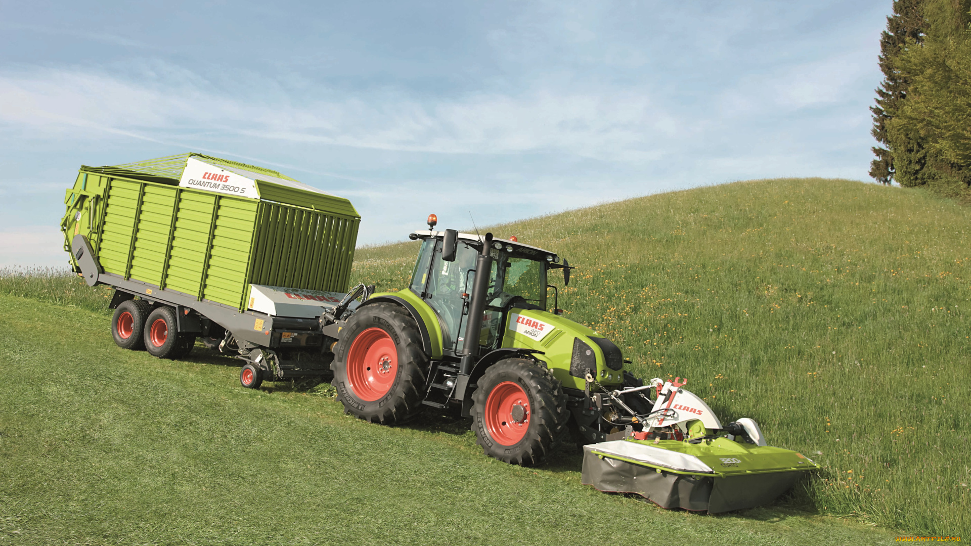 техника, тракторы, claas