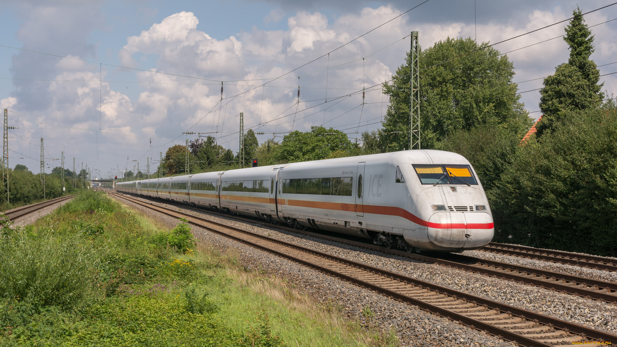 техника, электровозы, локомотив, состав