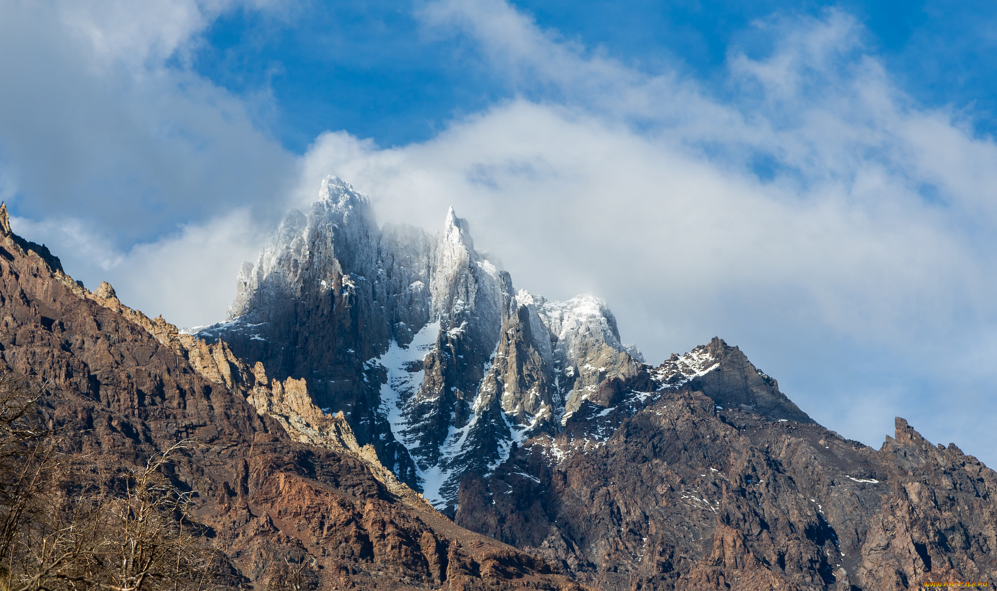 природа, горы, простор