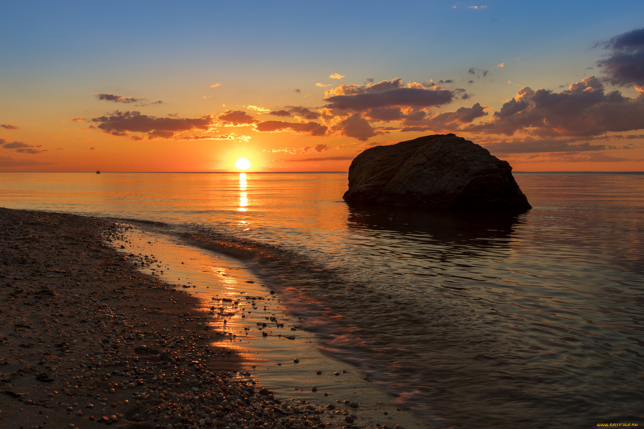 природа, восходы, закаты, простор