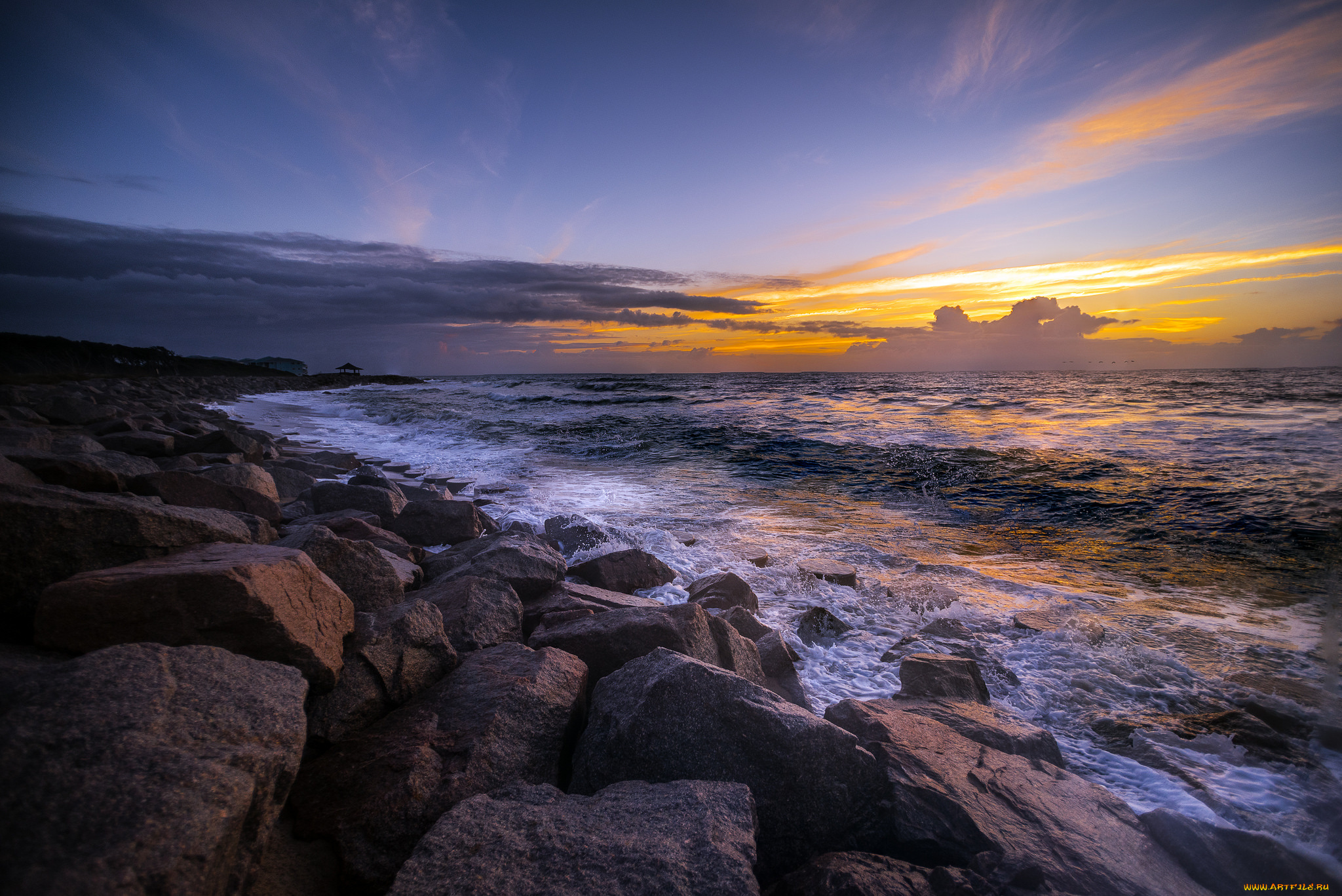 природа, восходы, закаты, простор