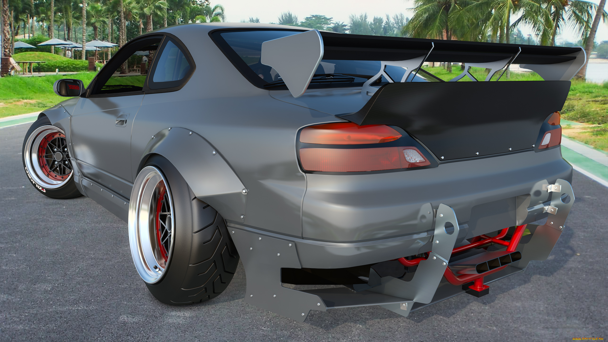 автомобили, 3д, автомобиль, фон