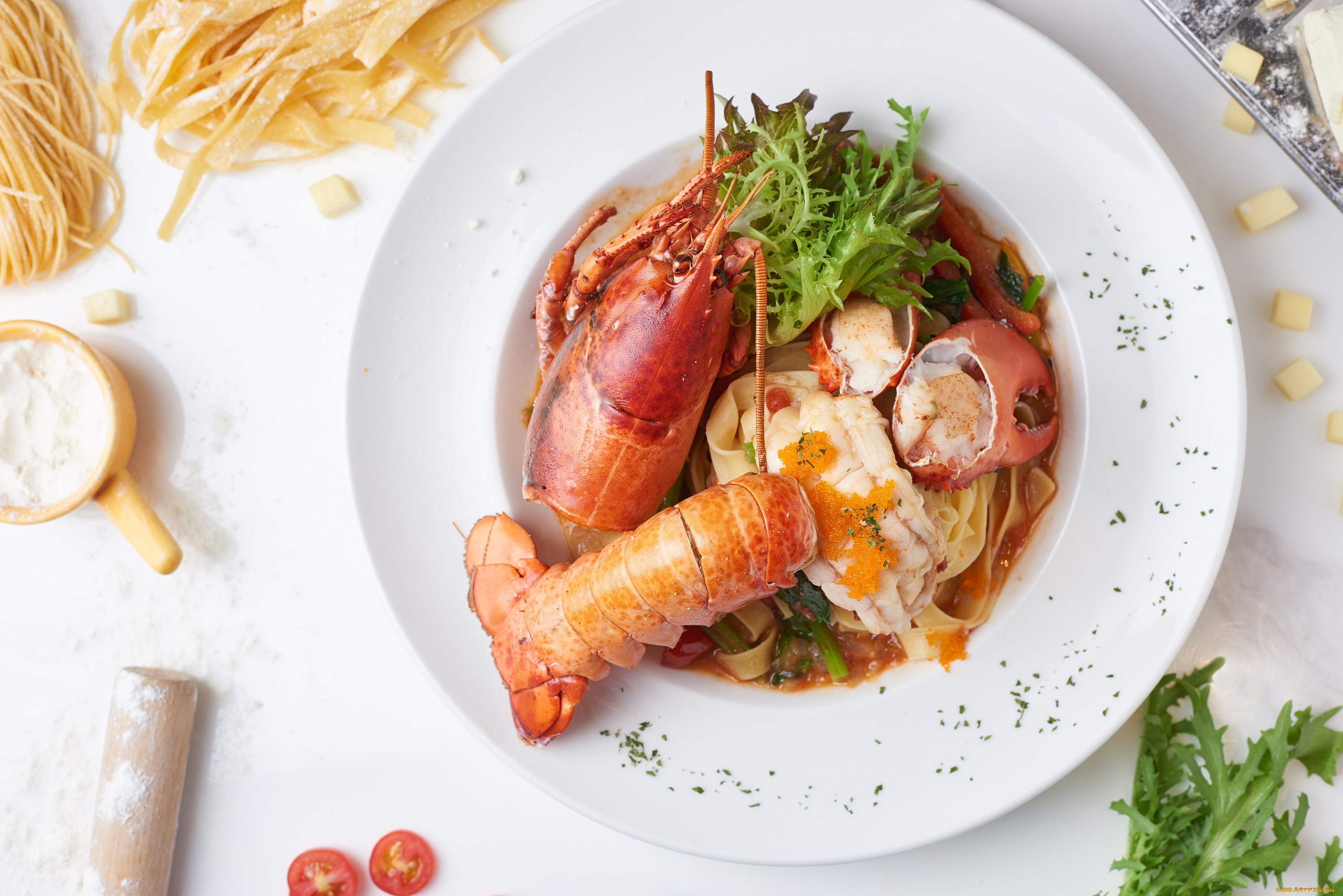 еда, рыба, , морепродукты, , суши, , роллы, рак, лапша, соус