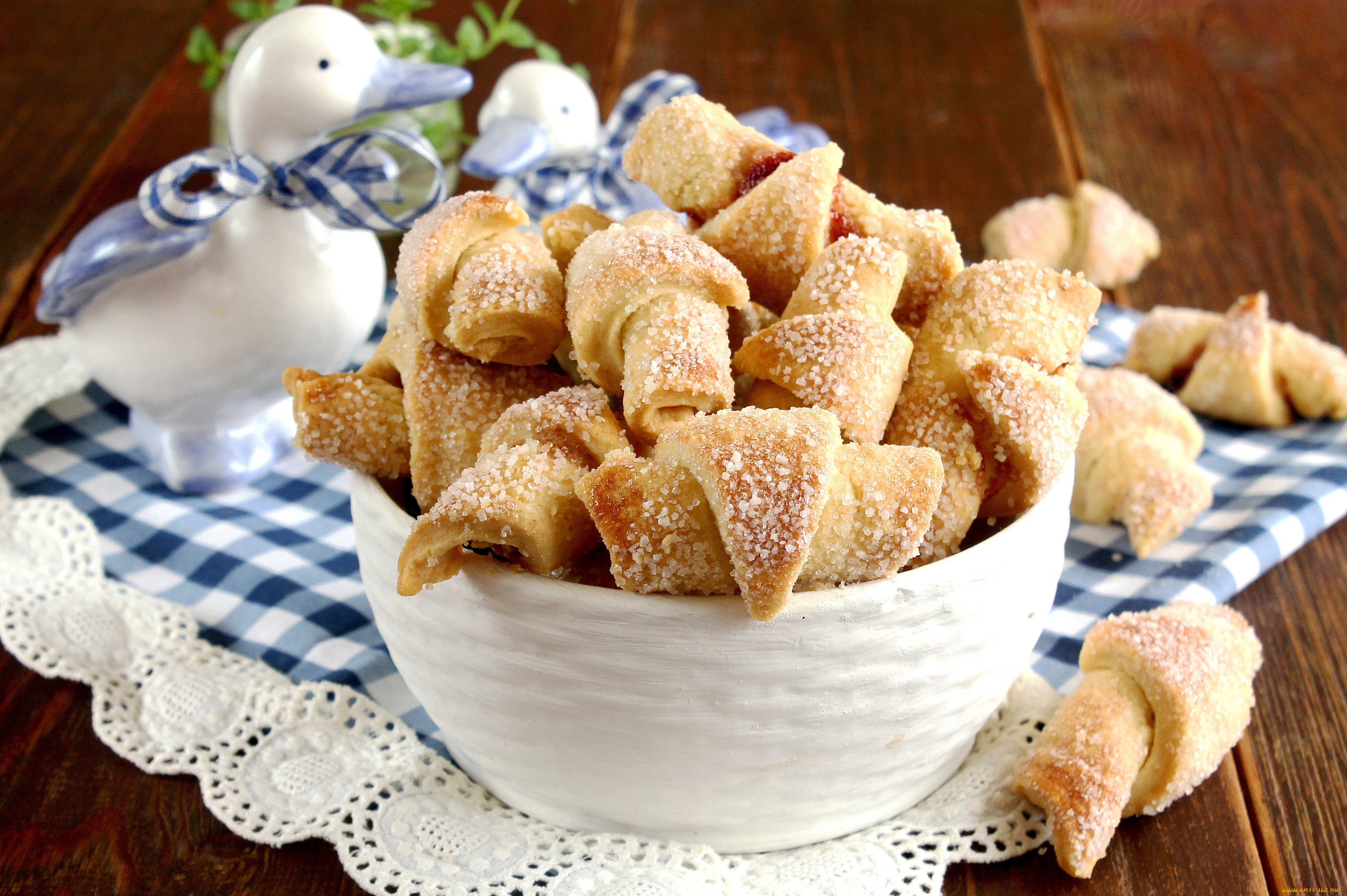 еда, пирожные, , кексы, , печенье, выпечка, печенье, рогалики