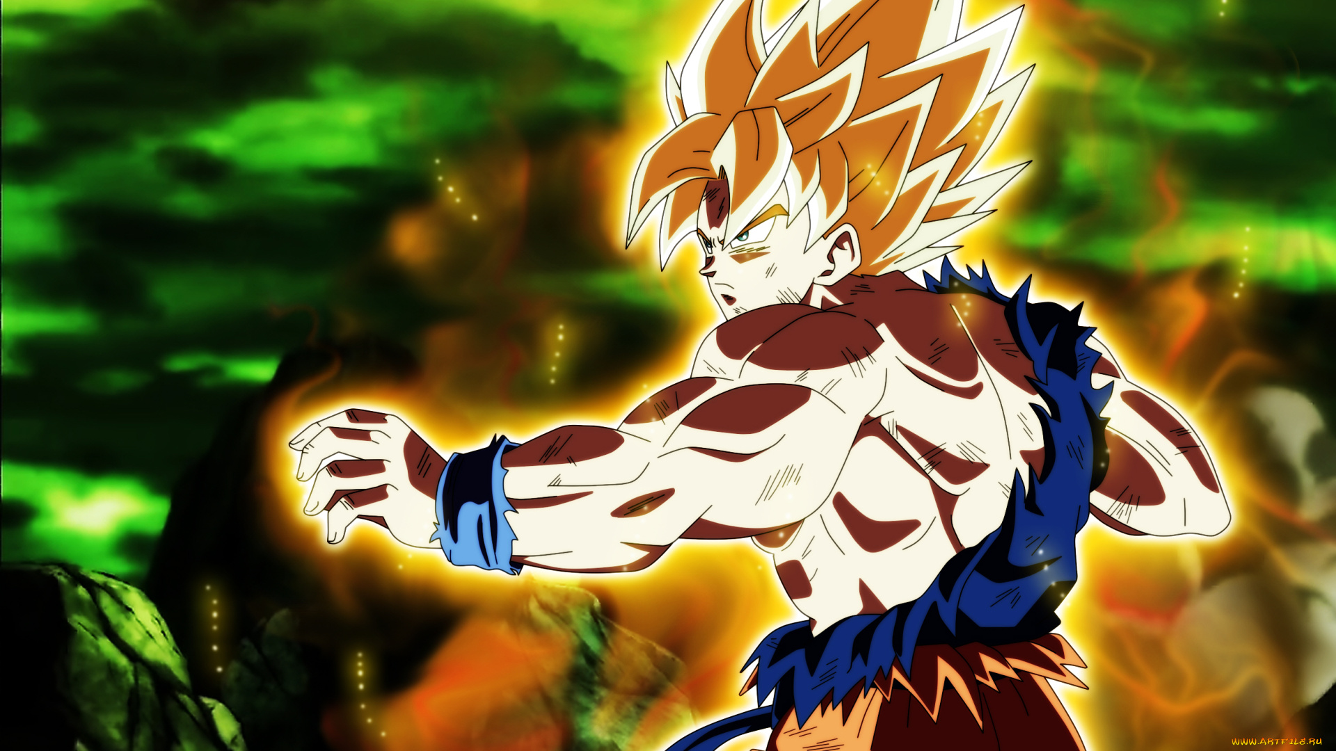 аниме, dragon, ball, парень