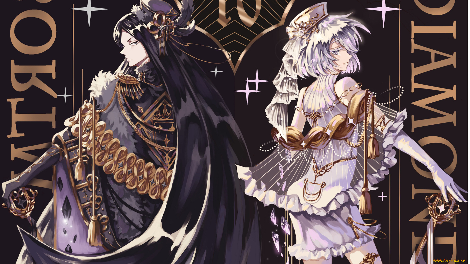 аниме, houseki, no, kuni, страна, самоцветов