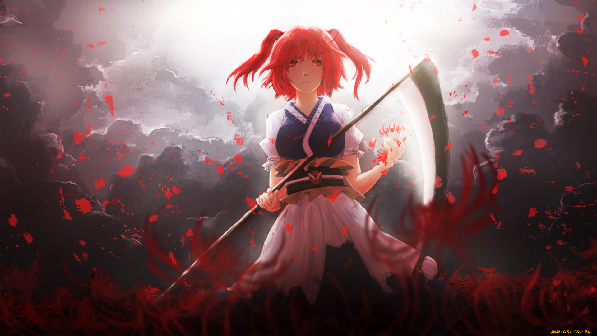 аниме, оружие, , техника, , технологии, девушка