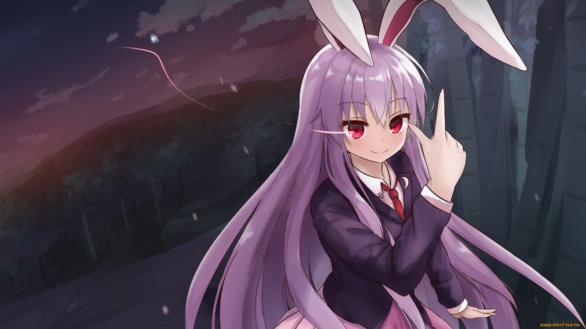 аниме, животные, , существа, девушка